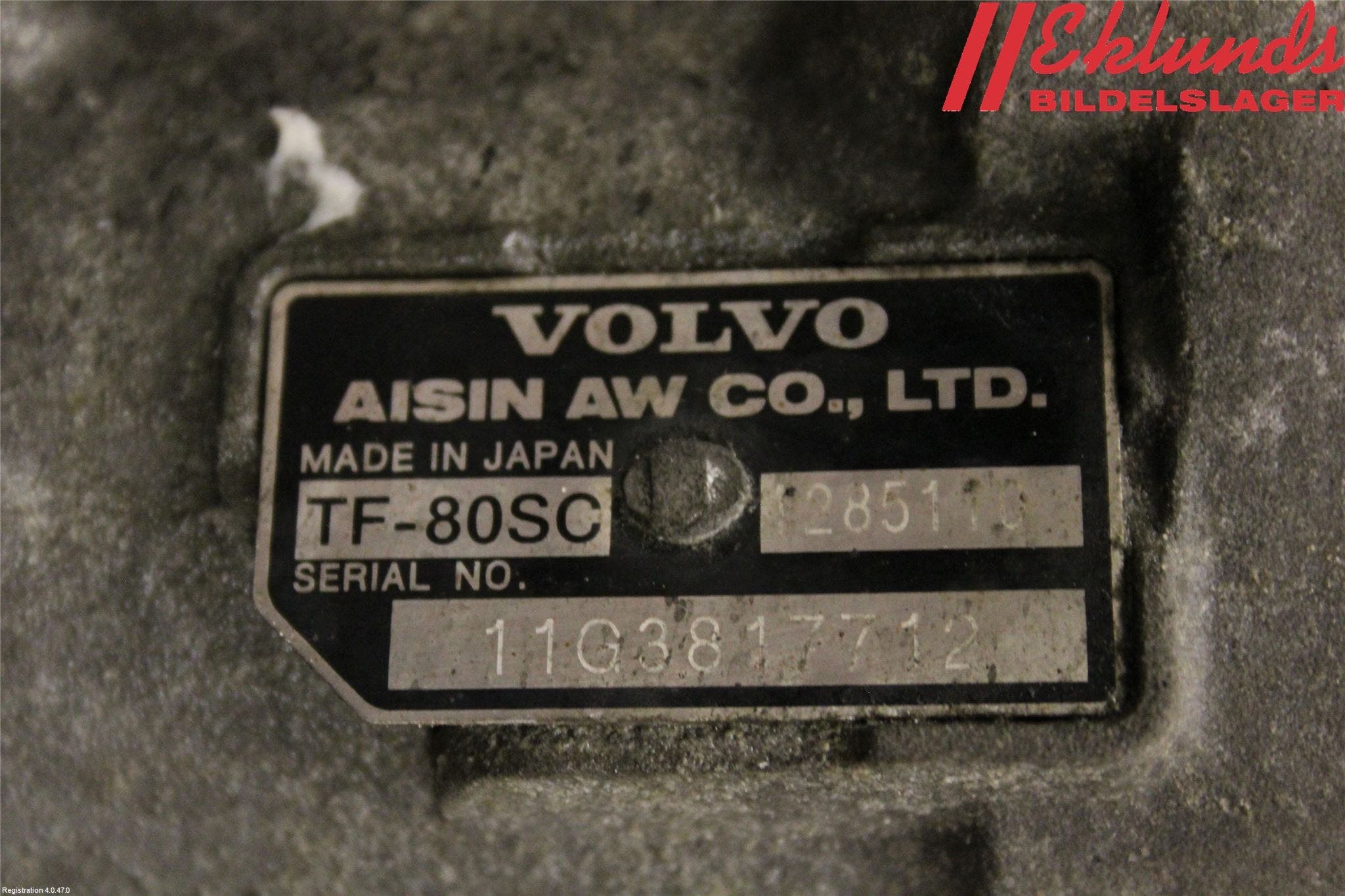 Volvo V60 11-13 Växellåda Automat