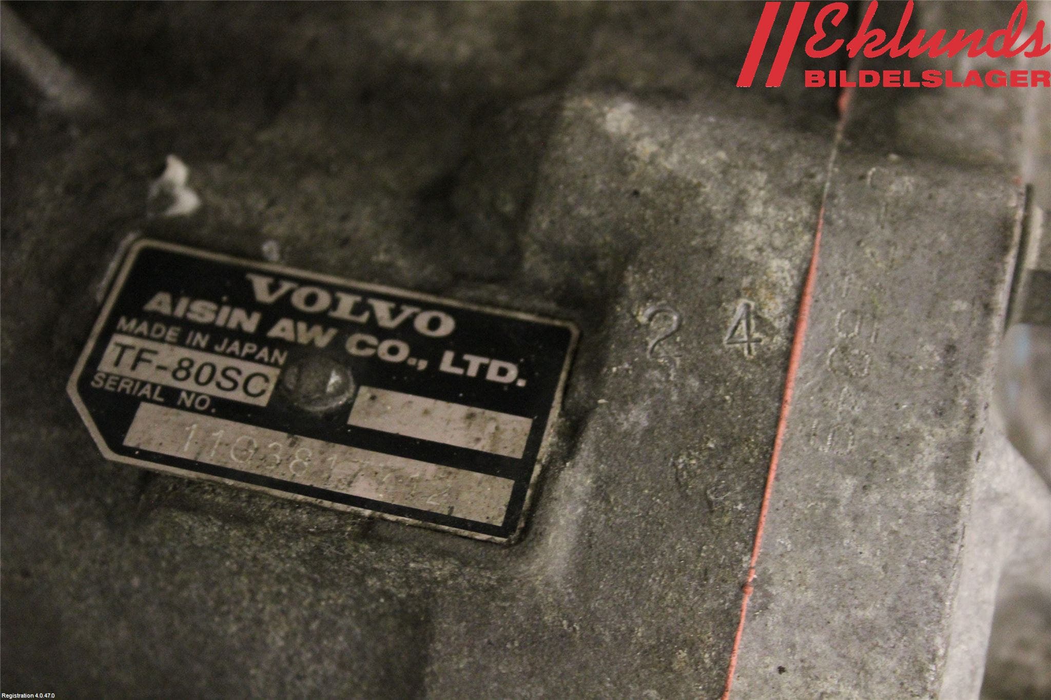 Volvo V60 11-13 Växellåda Automat