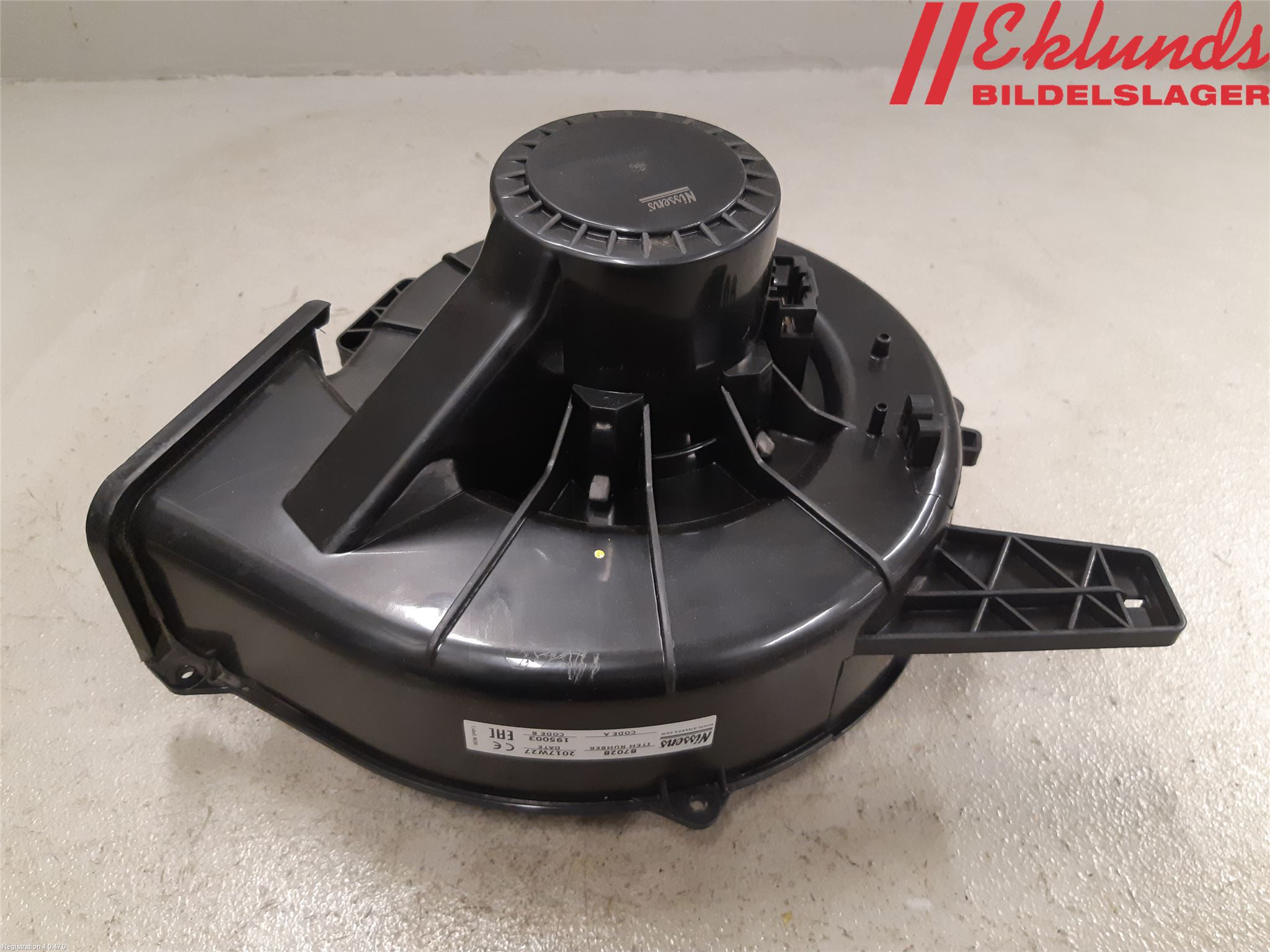 Volkswagen VW POLO 10-17 Värmefläkt