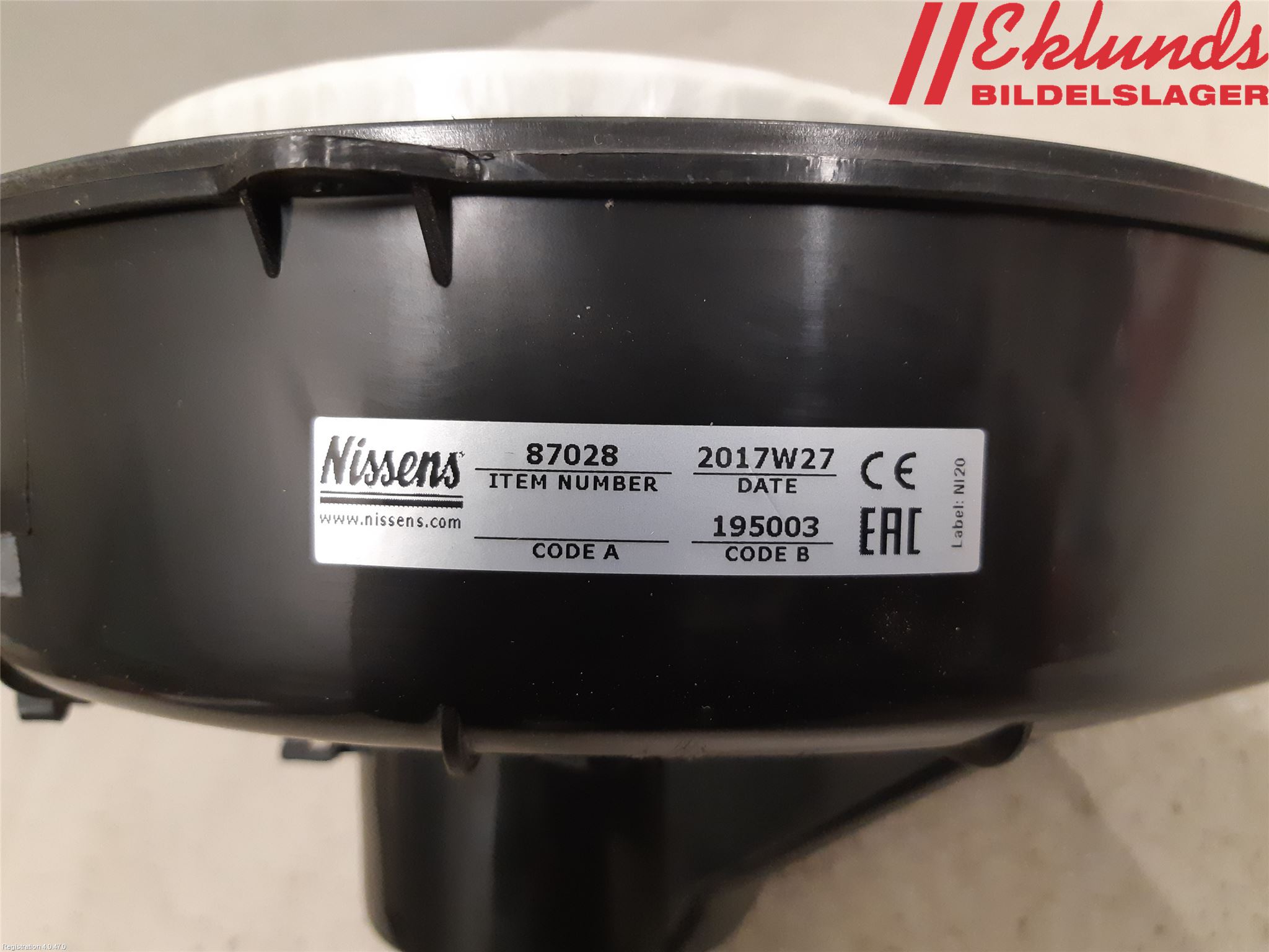 Volkswagen VW POLO 10-17 Värmefläkt