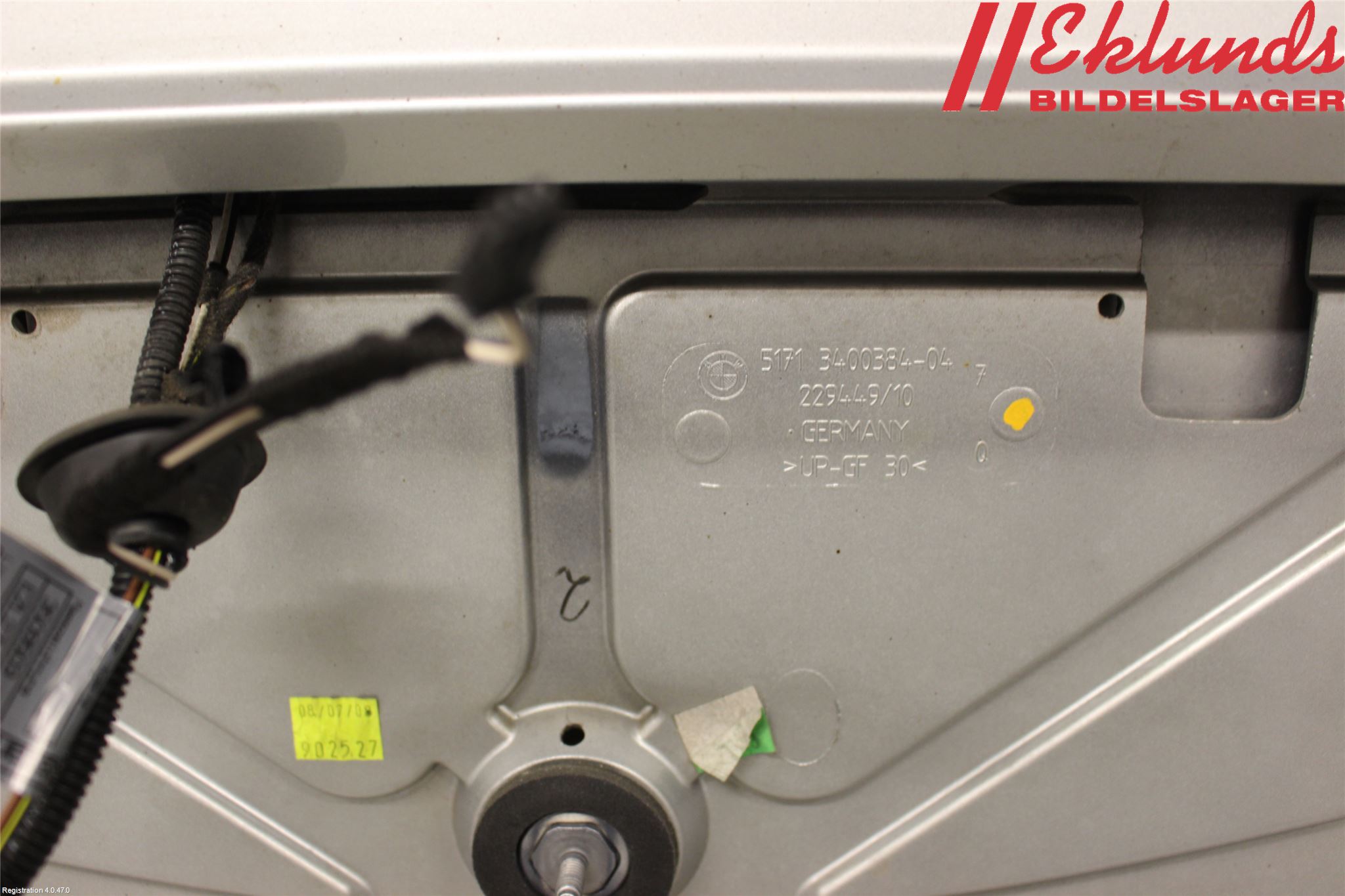 BMW X3 E83     03-10 Spoiler Baklucka