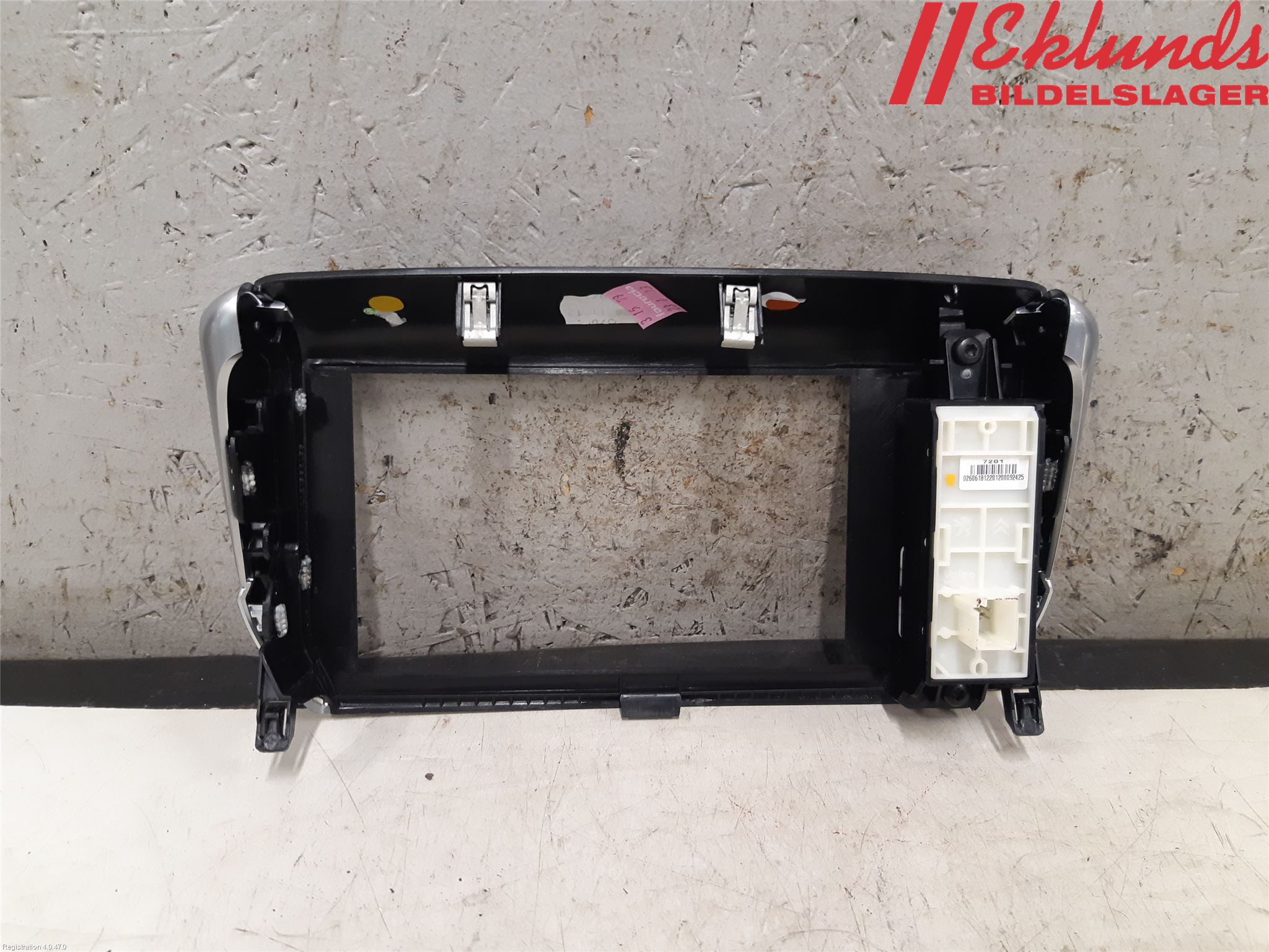 Peugeot 208 12-15 Cd Radio - Multimediapanel