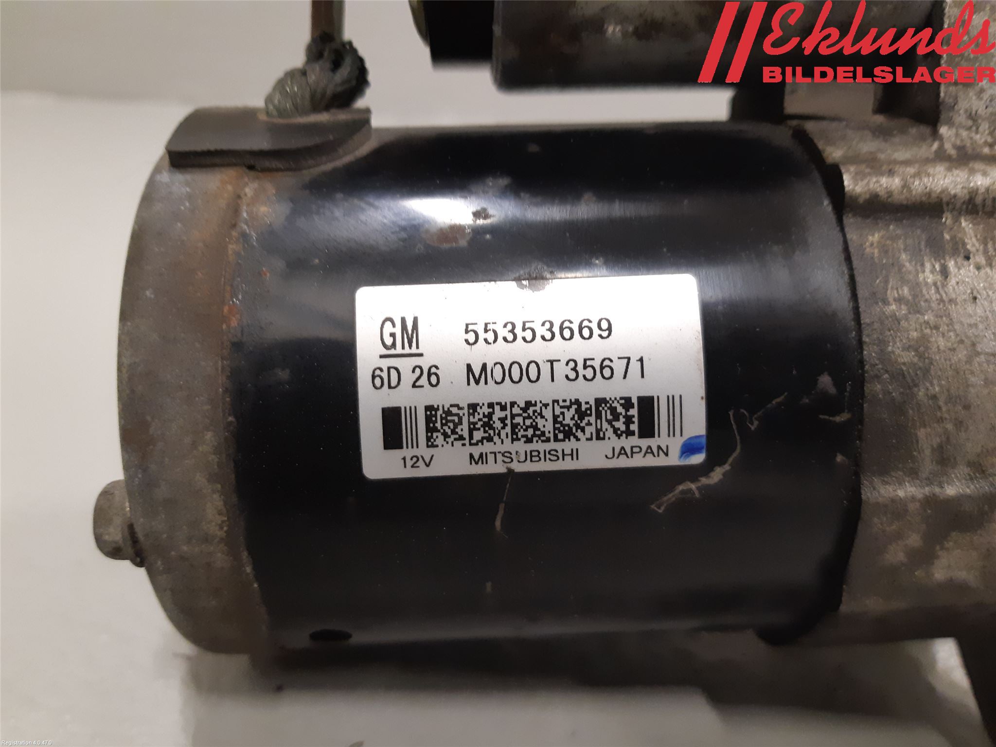 Saab 9-3 VER 2 Startmotor