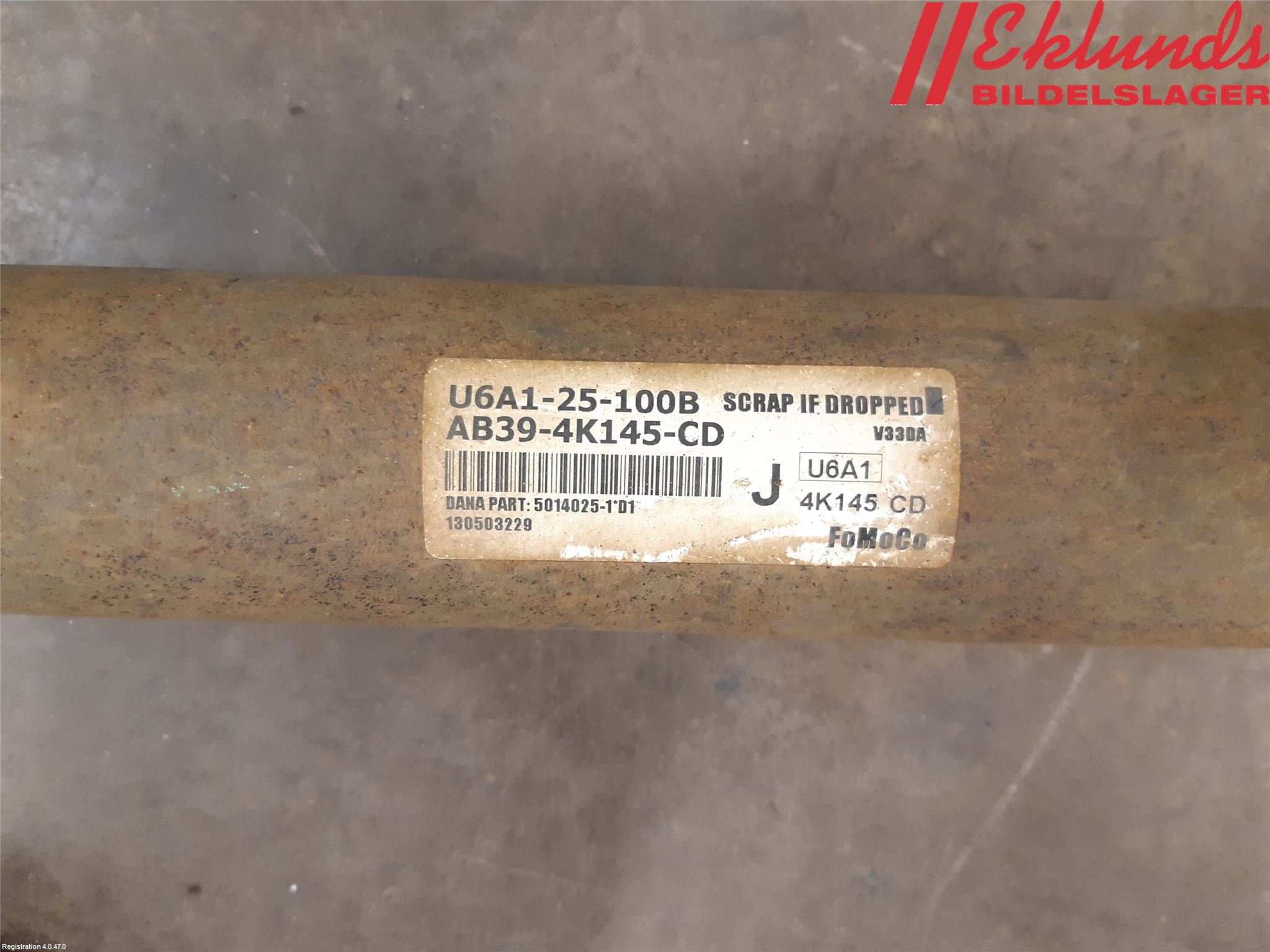 Ford RANGER EU 12-23 Mellanaxel Komp