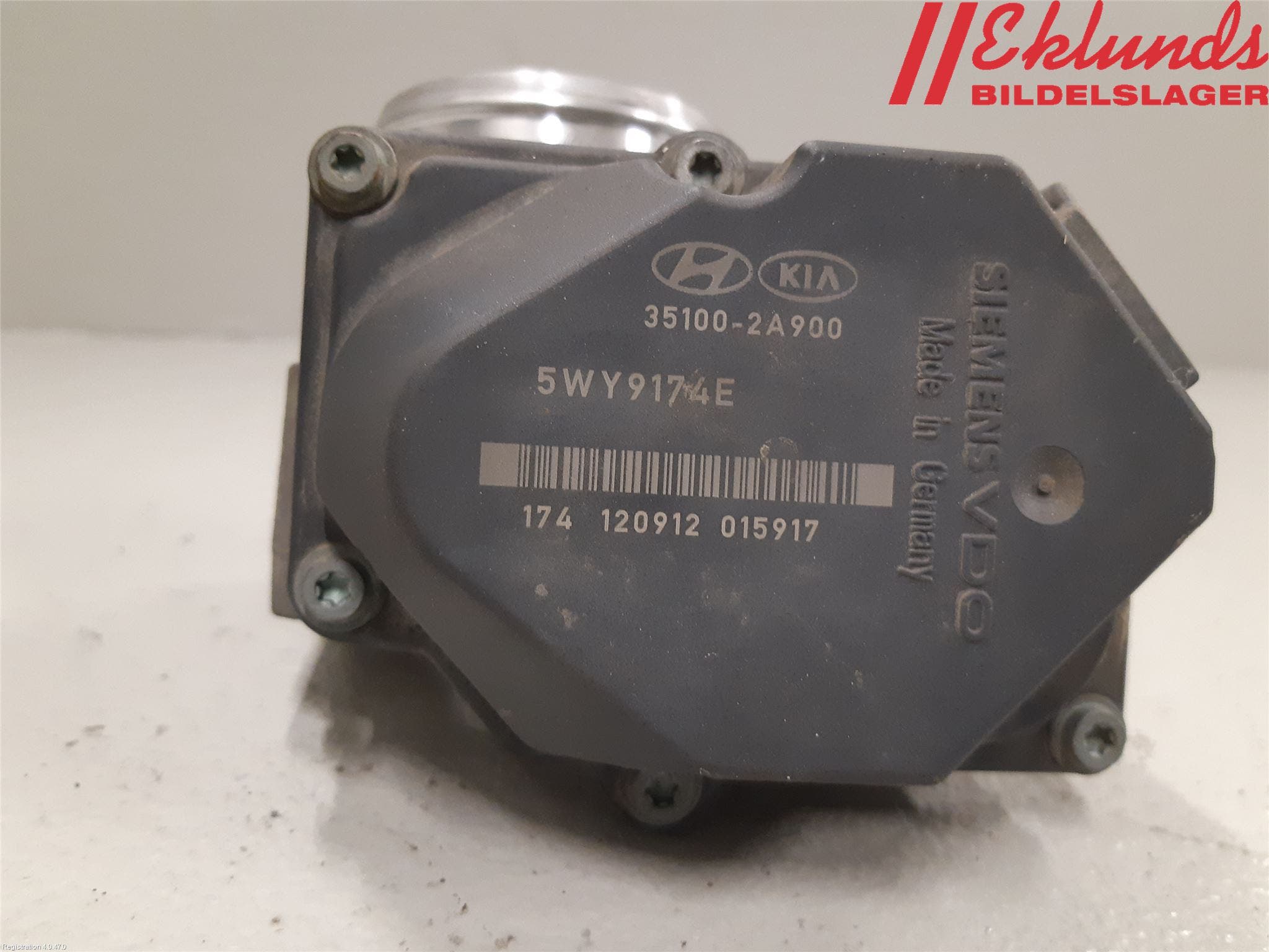 Kia CEED 12-18 Injspjällhus