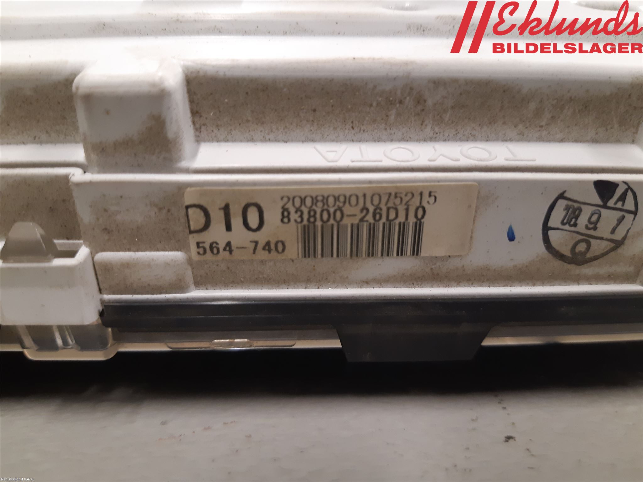 Toyota HI-ACE 06-12 Instrument Komb