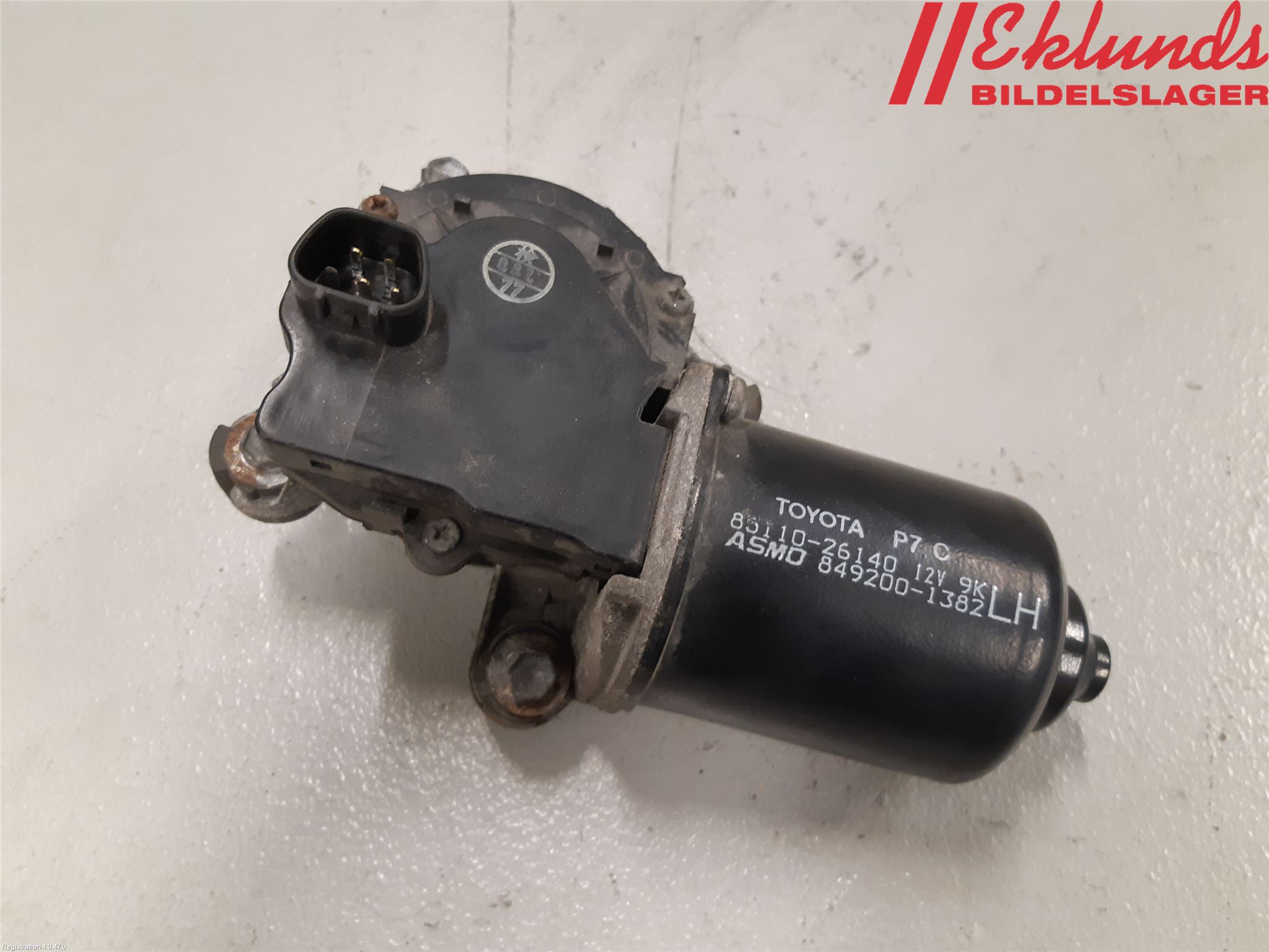 Toyota HI-ACE 06-12 Torkarmotor Vindruta