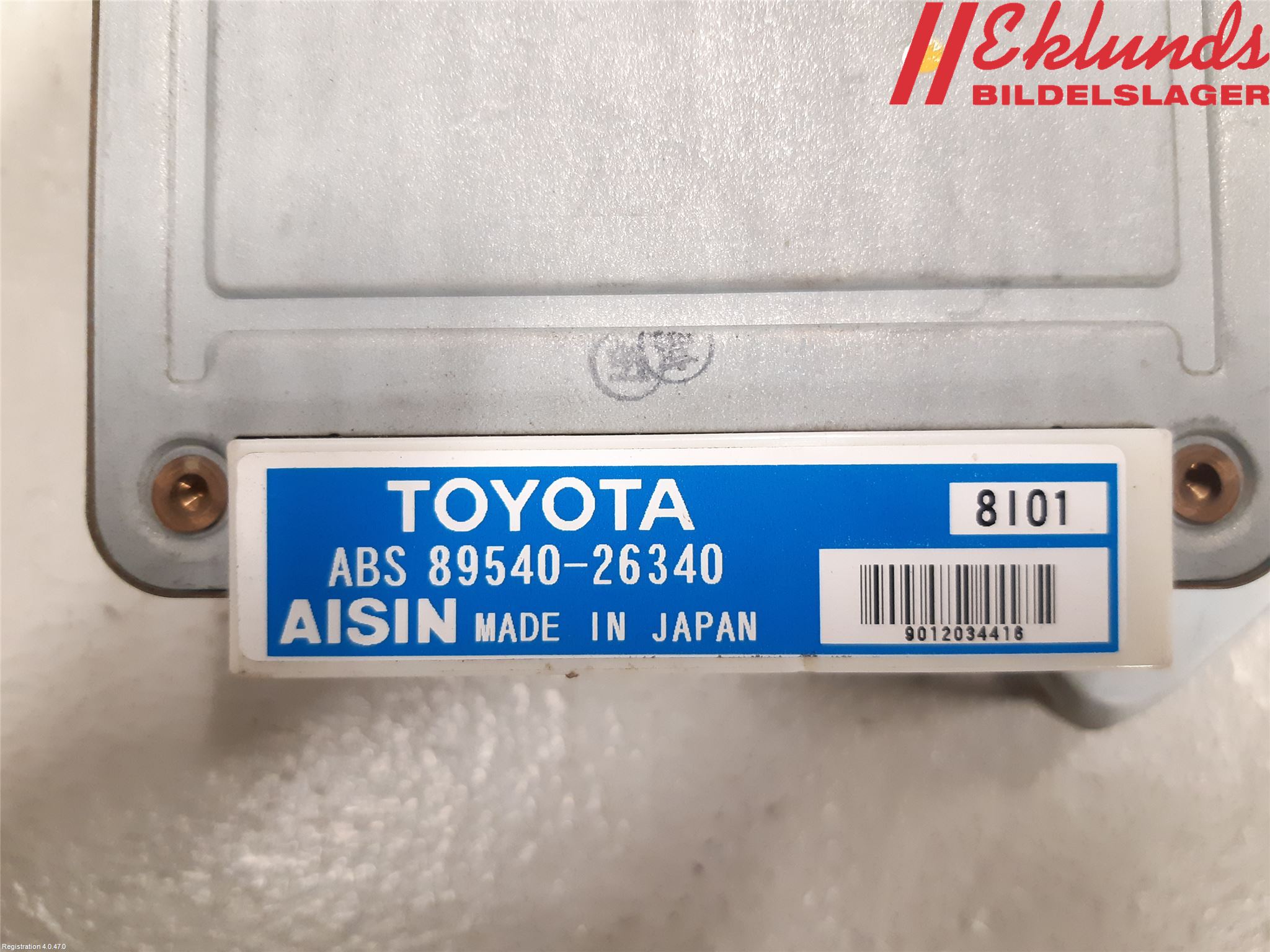 Toyota HI-ACE 06-12 Styrenhet Abs