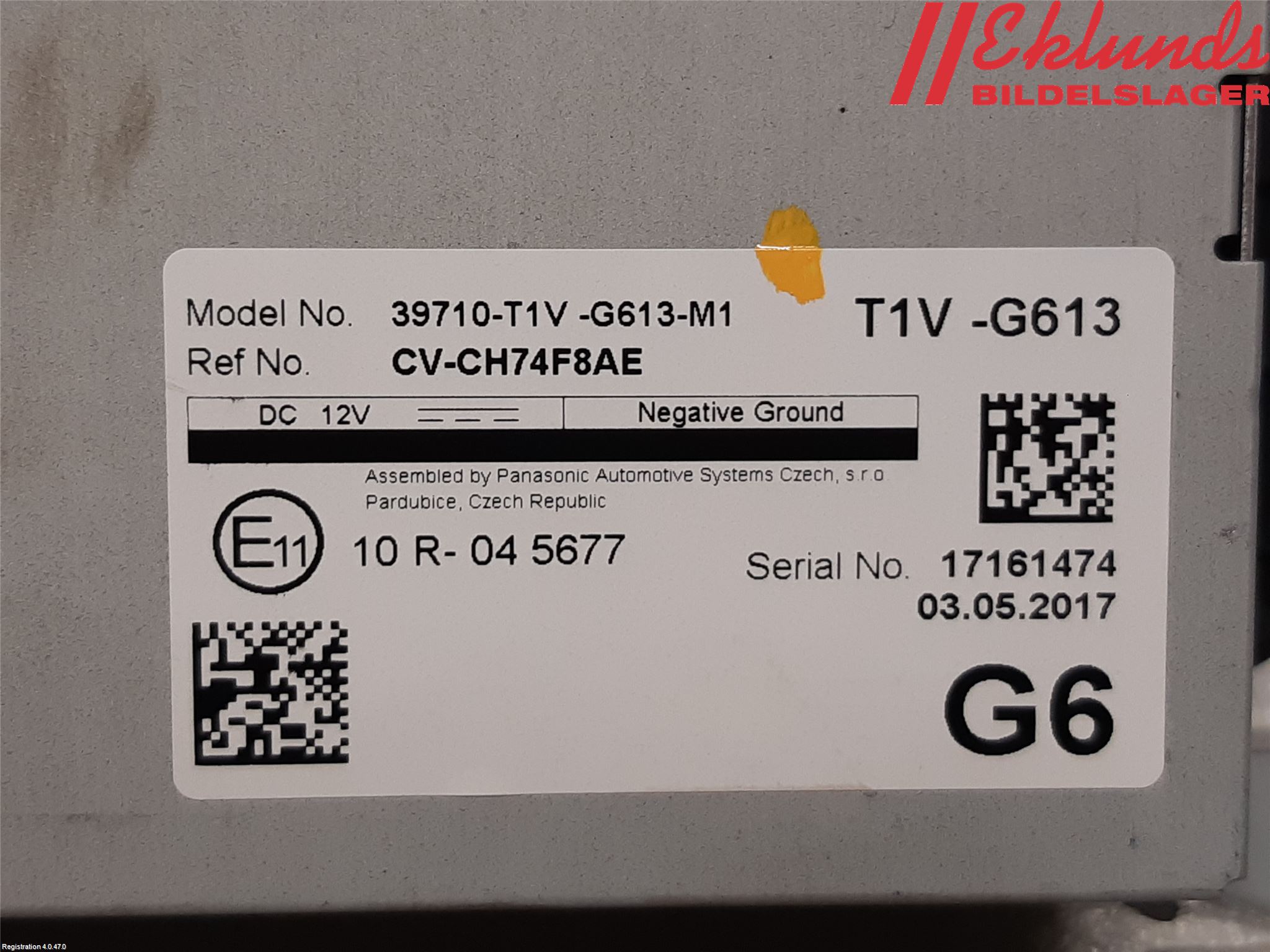 Honda CR-V 13-18 Färddator