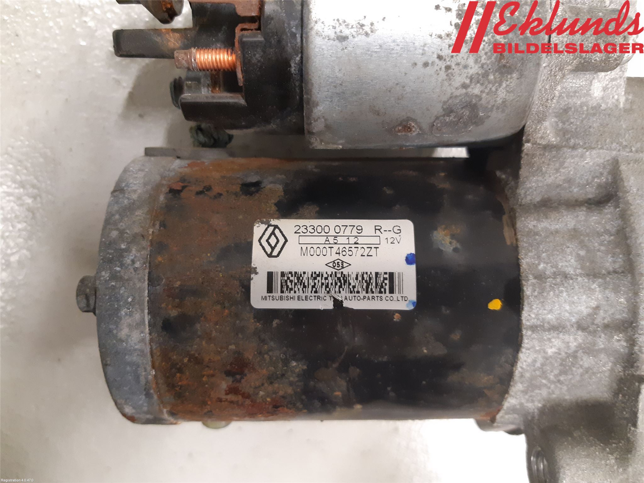 Dacia LOGAN MCV/STEPWAY Startmotor