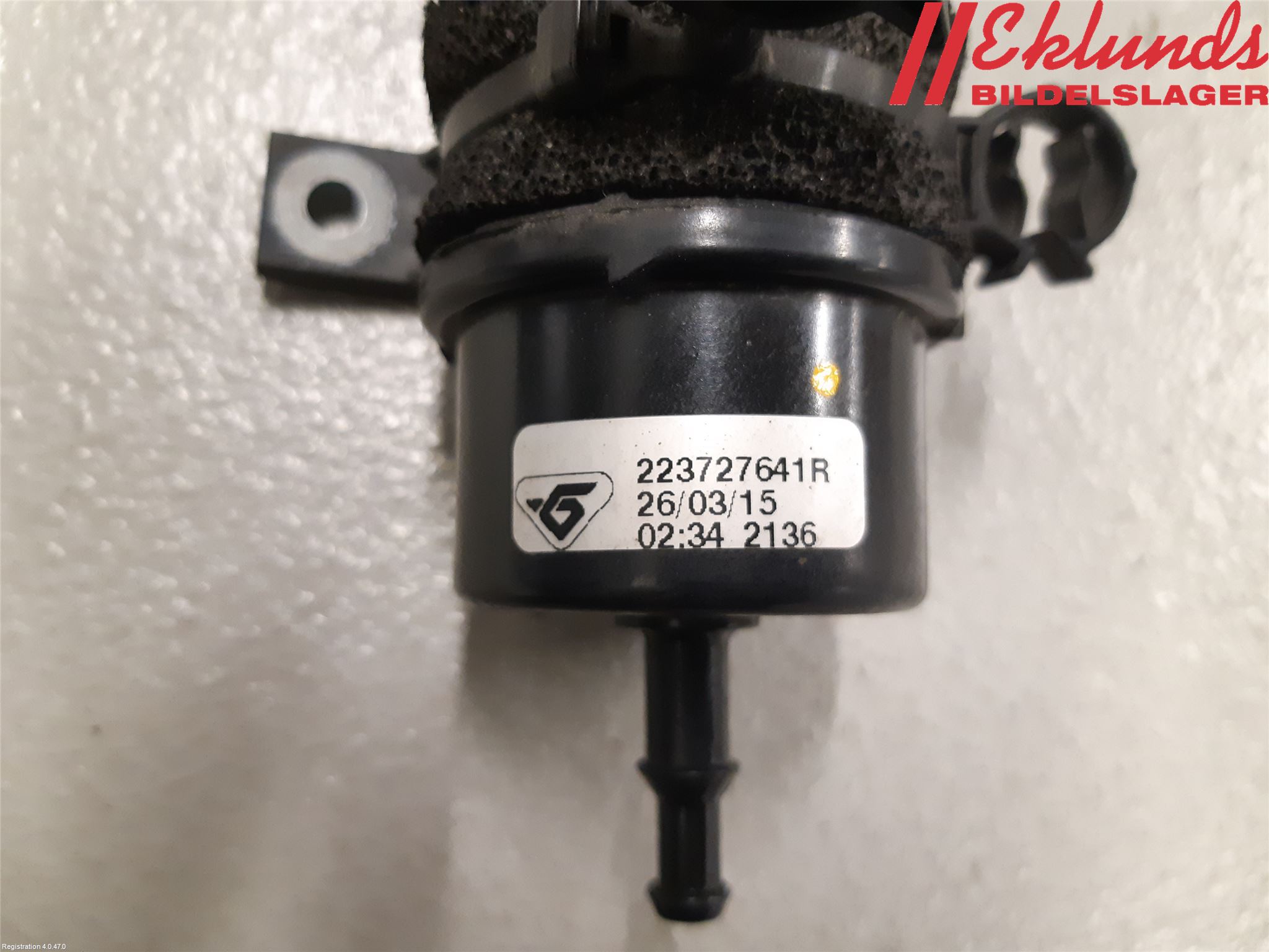 Dacia LOGAN MCV/STEPWAY Turbovattenrör