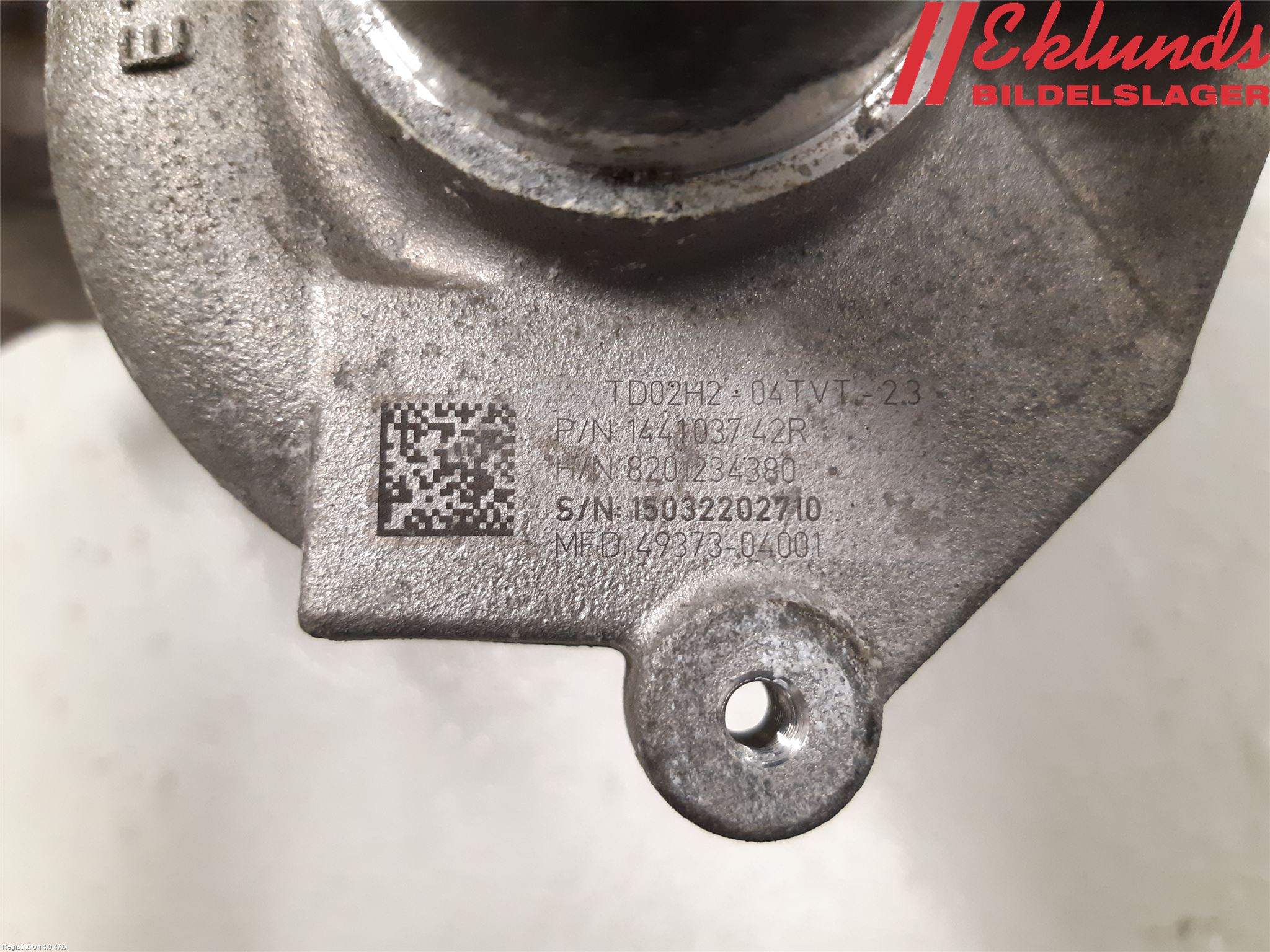 Dacia LOGAN MCV/STEPWAY Turboaggregat