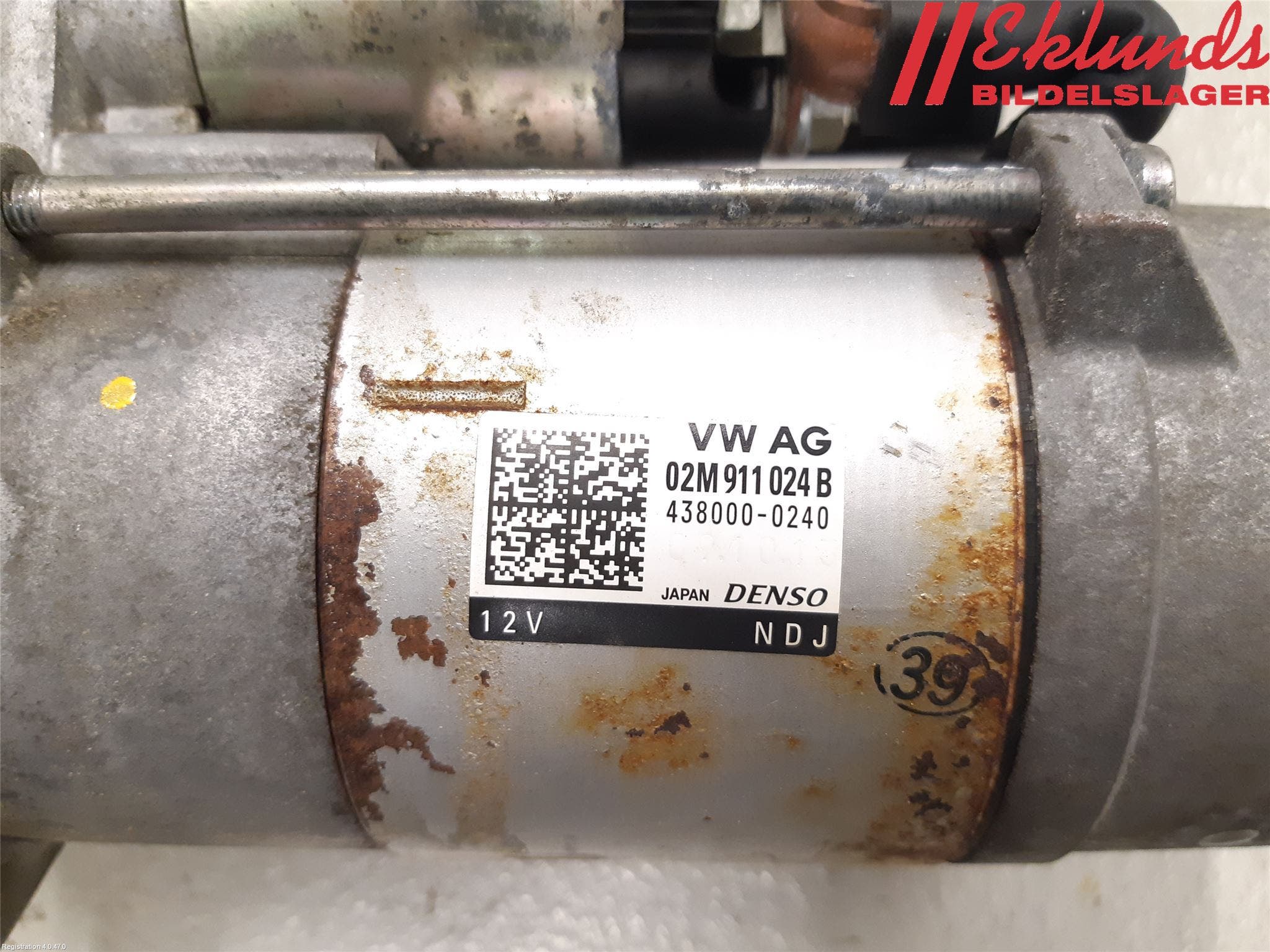 Skoda OCTAVIA (5E) 13-20 Startmotor Diesel