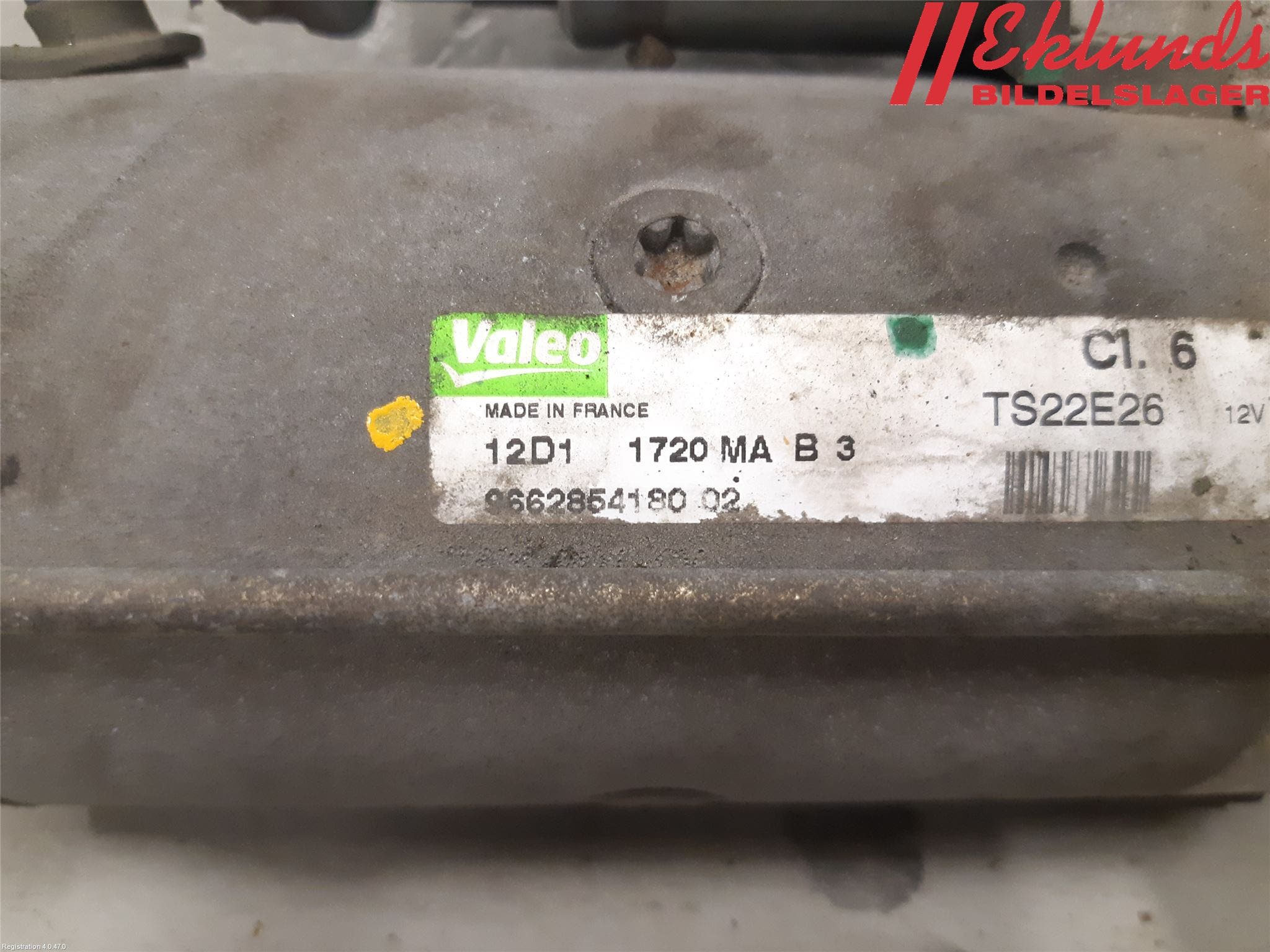 Citroen C3 10-17 Startmotor Diesel
