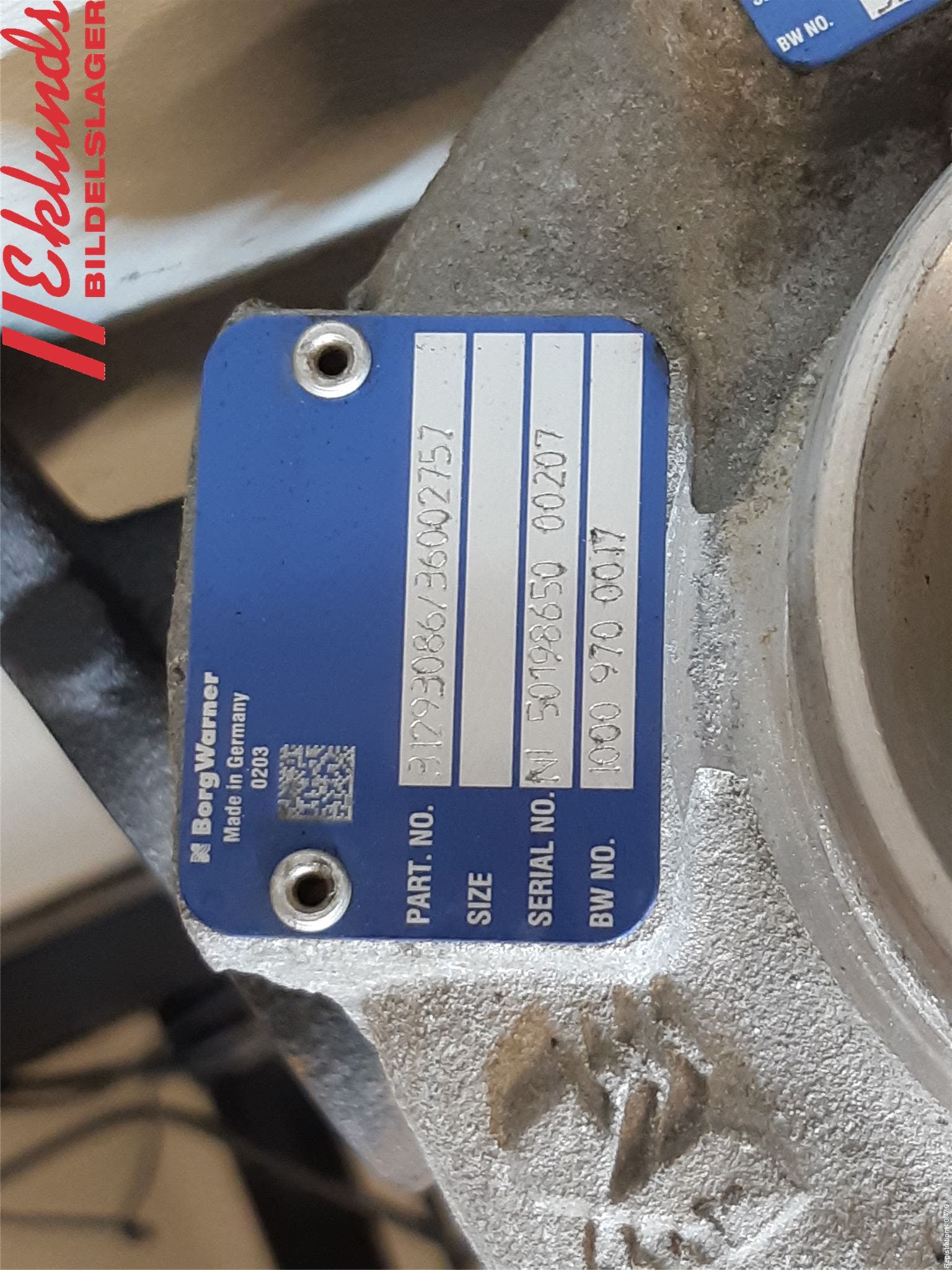 Volvo V60 11-13 Turboaggregat