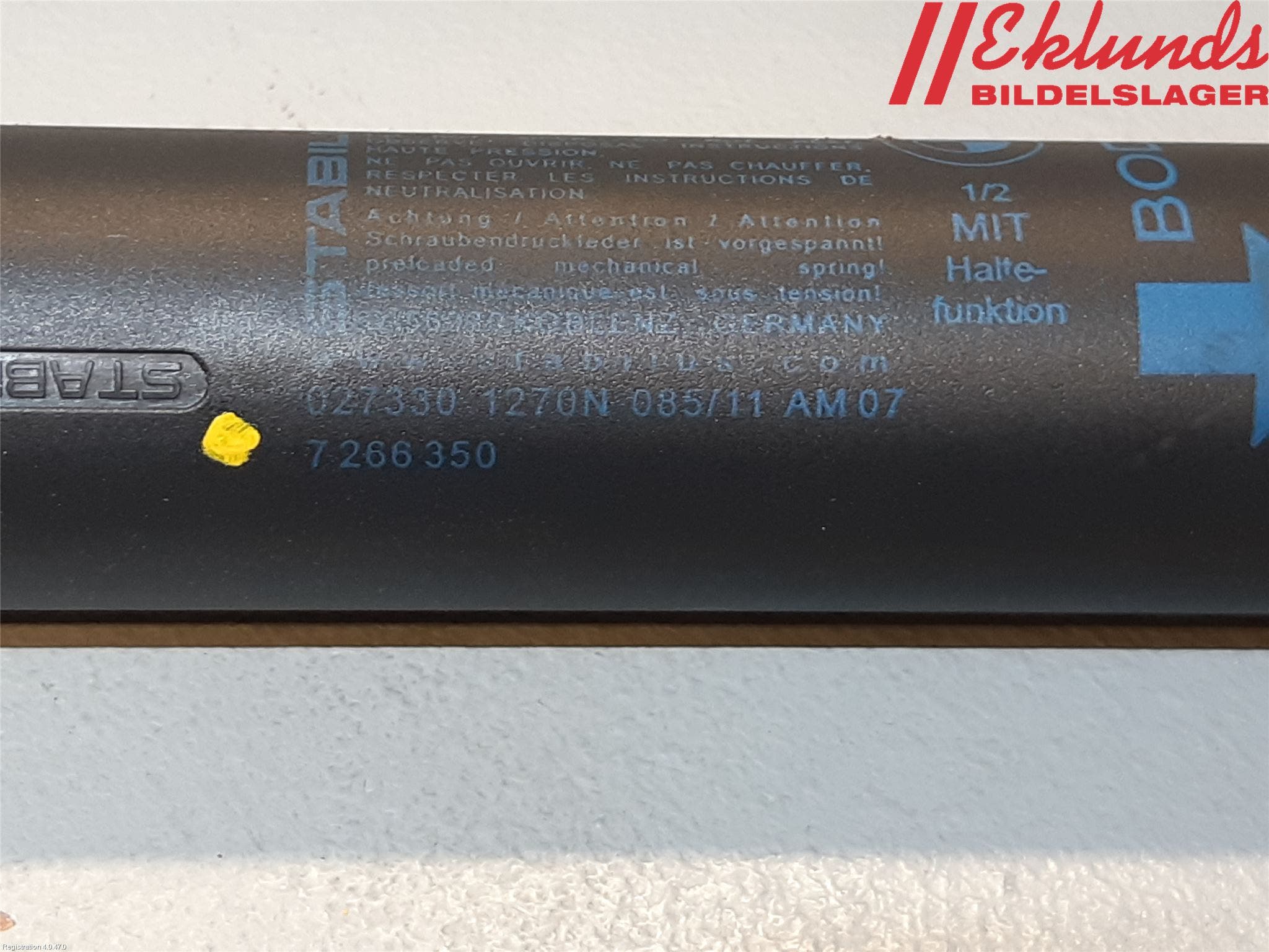 BMW 5 F10/F11/F18 09-17 Gasfjäder Baklucka