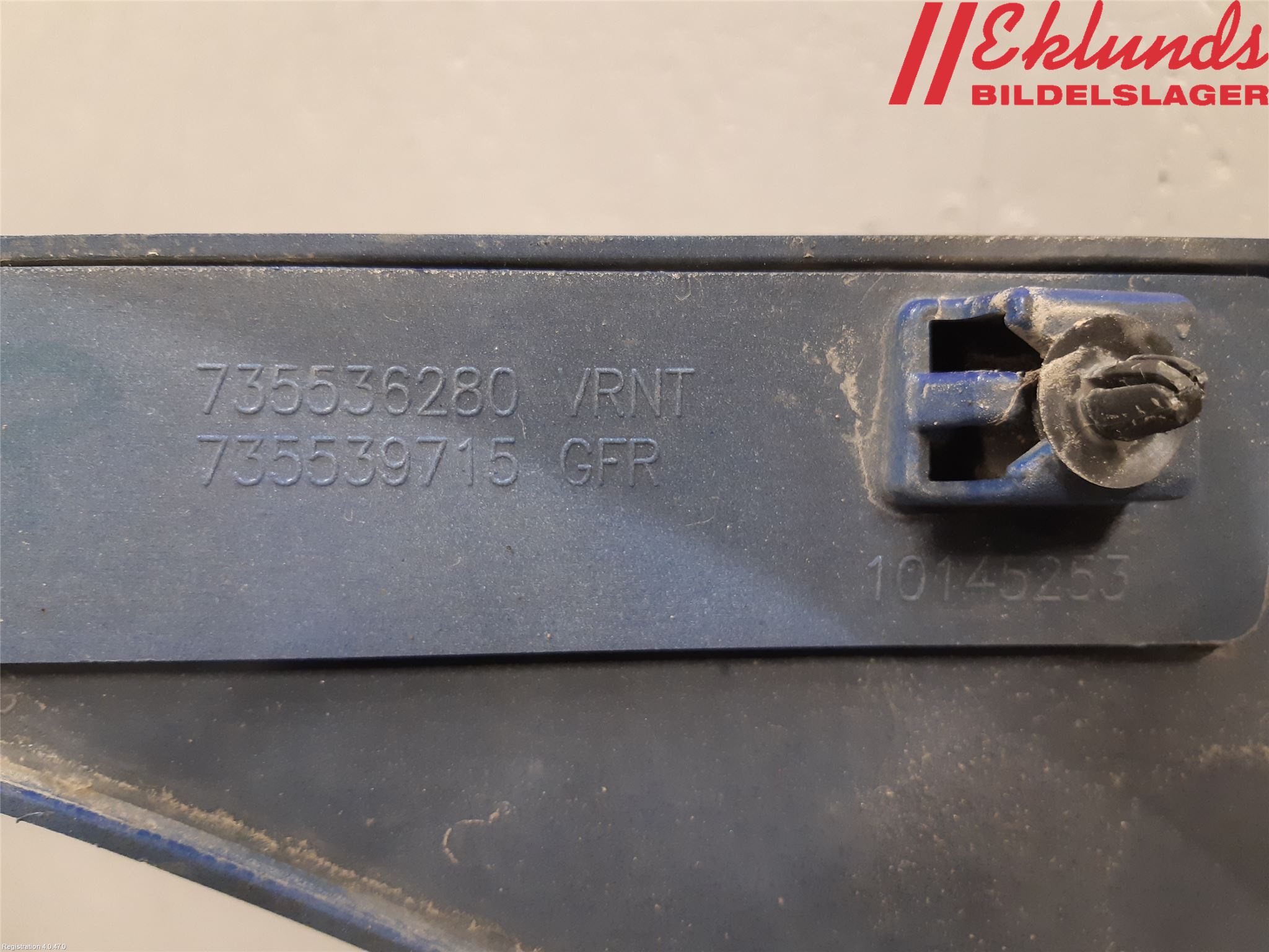 Fiat DOBLO CARGO Stötfångardel Bak Hö