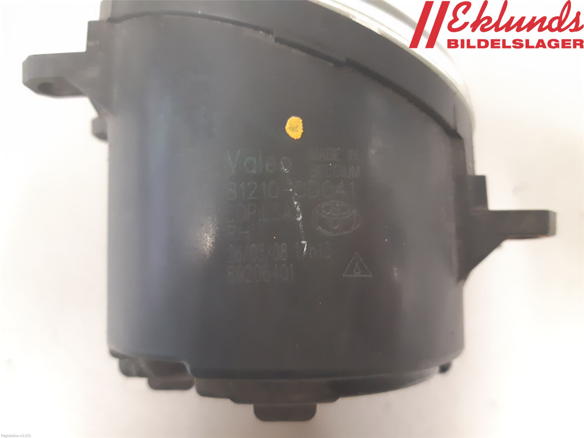 Toyota AVENSIS 07-08 Dimljus-Varselljus Fram
