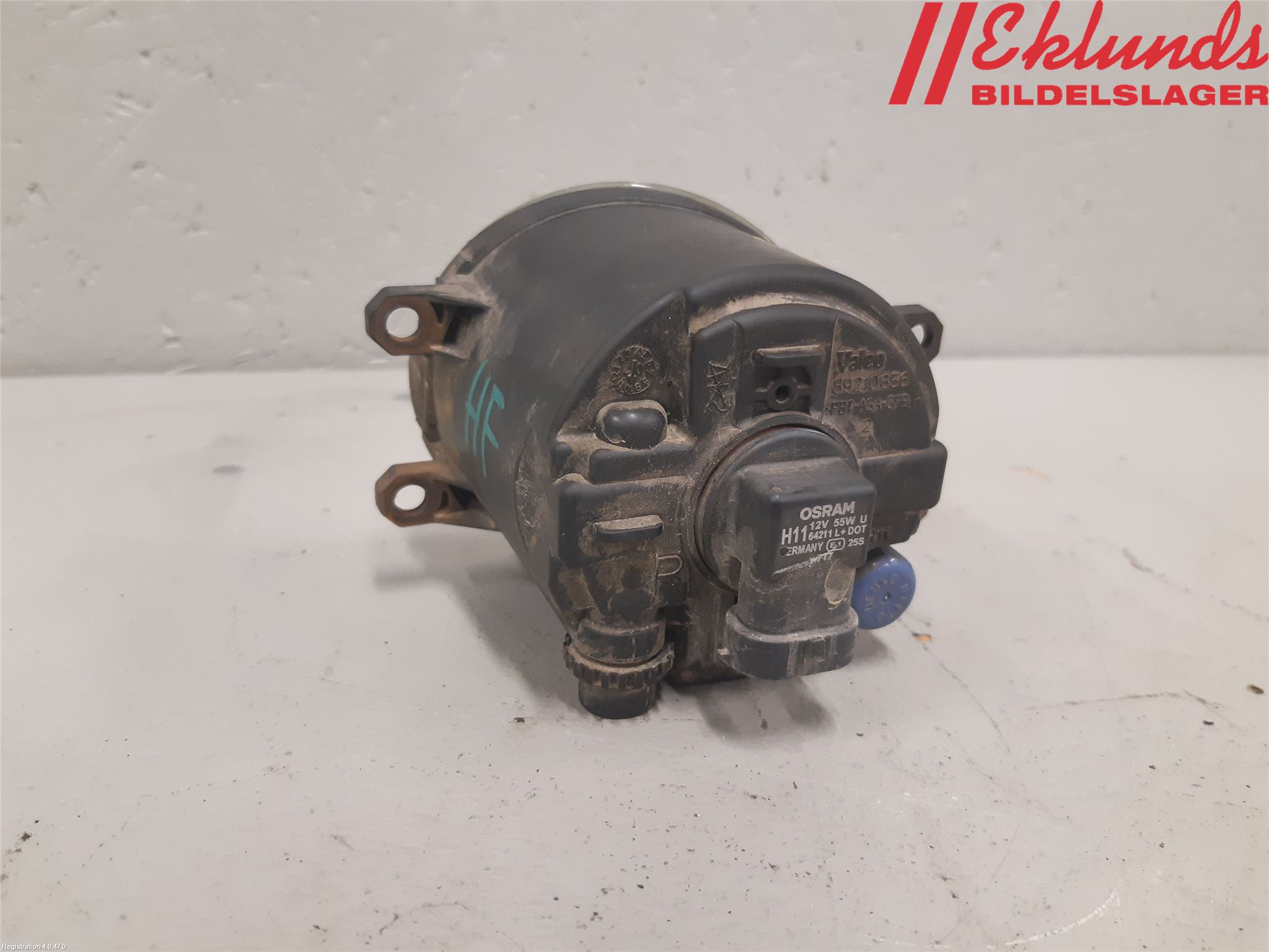 Toyota AURIS 07-09 Dimljus-Varselljus Fram