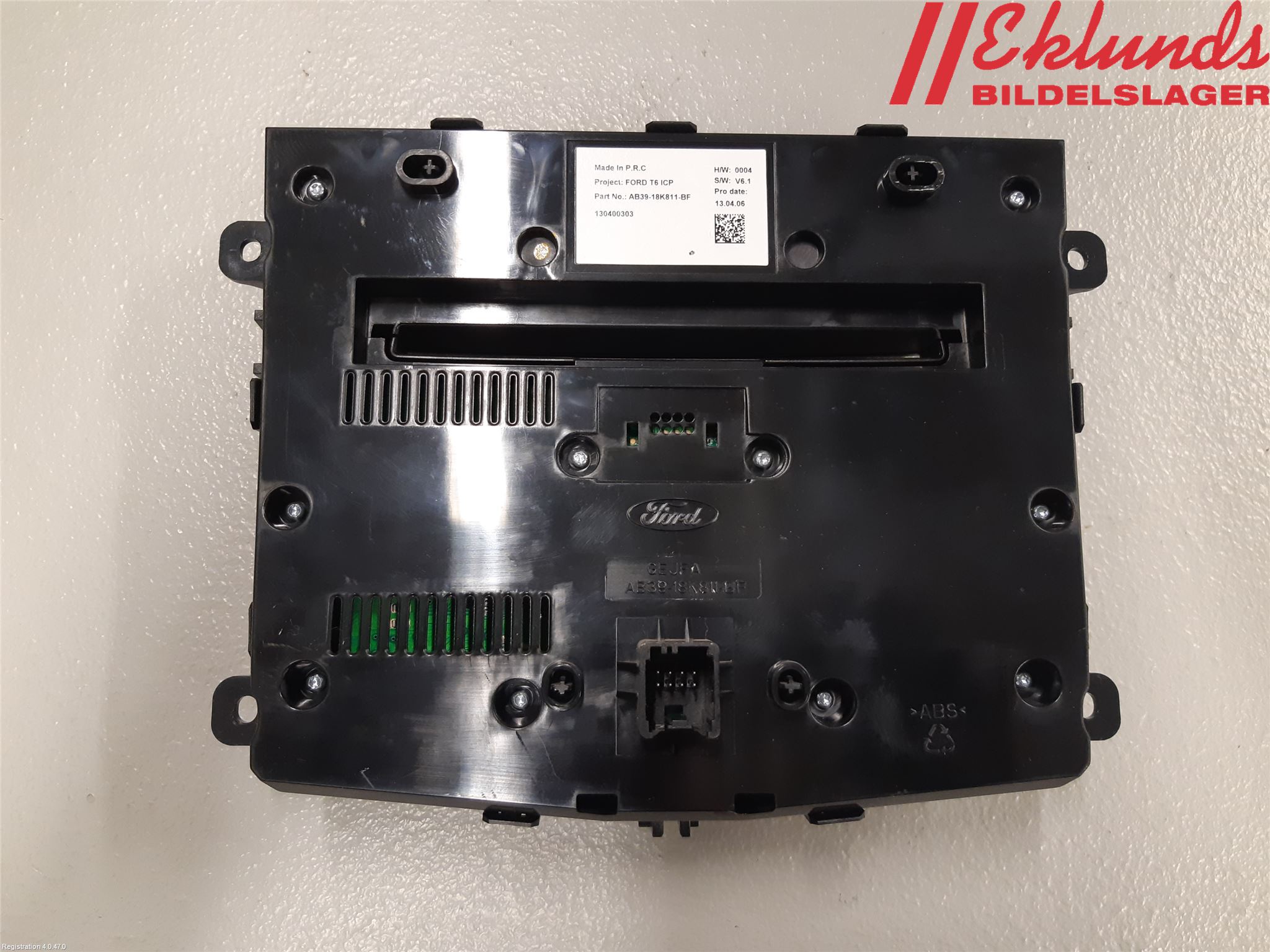 Ford RANGER EU 12-23 Cd Radio - Multimediapanel