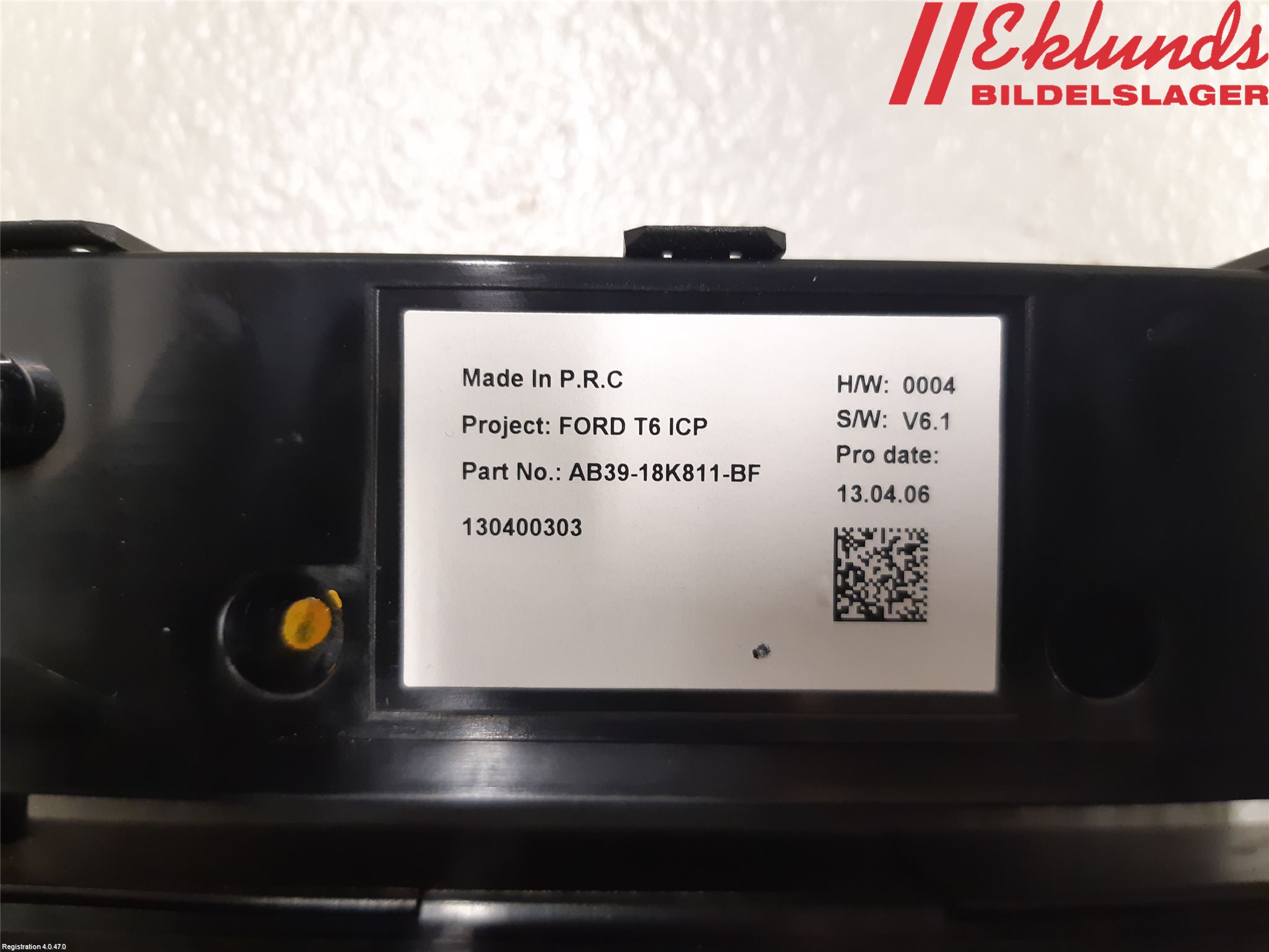 Ford RANGER EU 12-23 Cd Radio - Multimediapanel