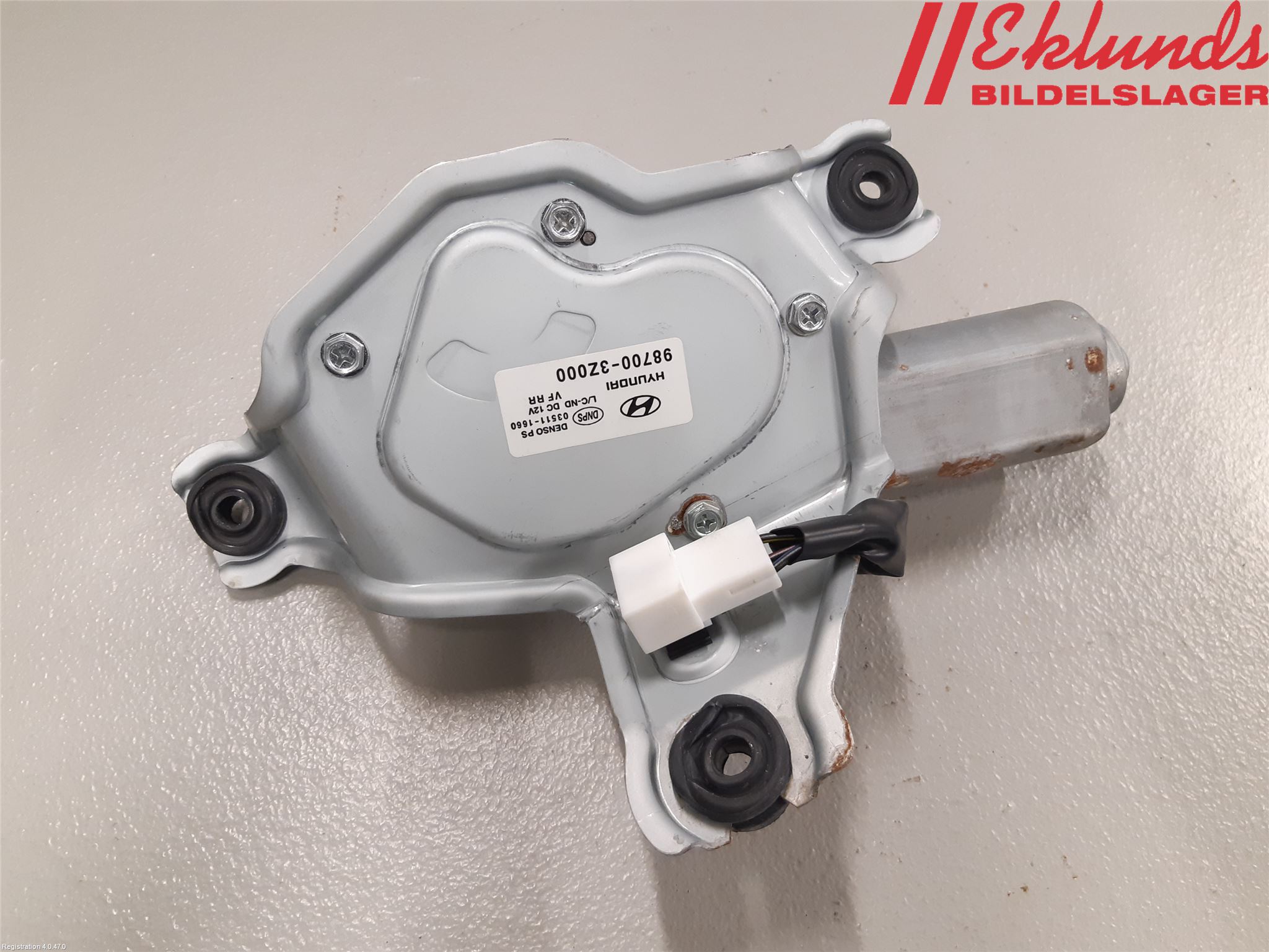 Hyundai i40 08-15 Torkarmotor Baklucka