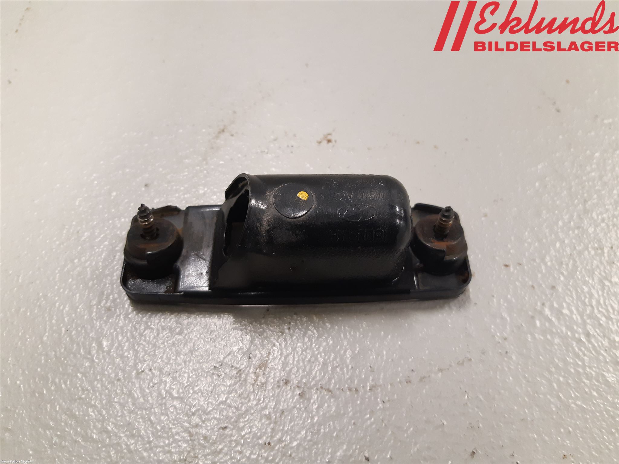 Hyundai i40 08-15 Skylt Belysning