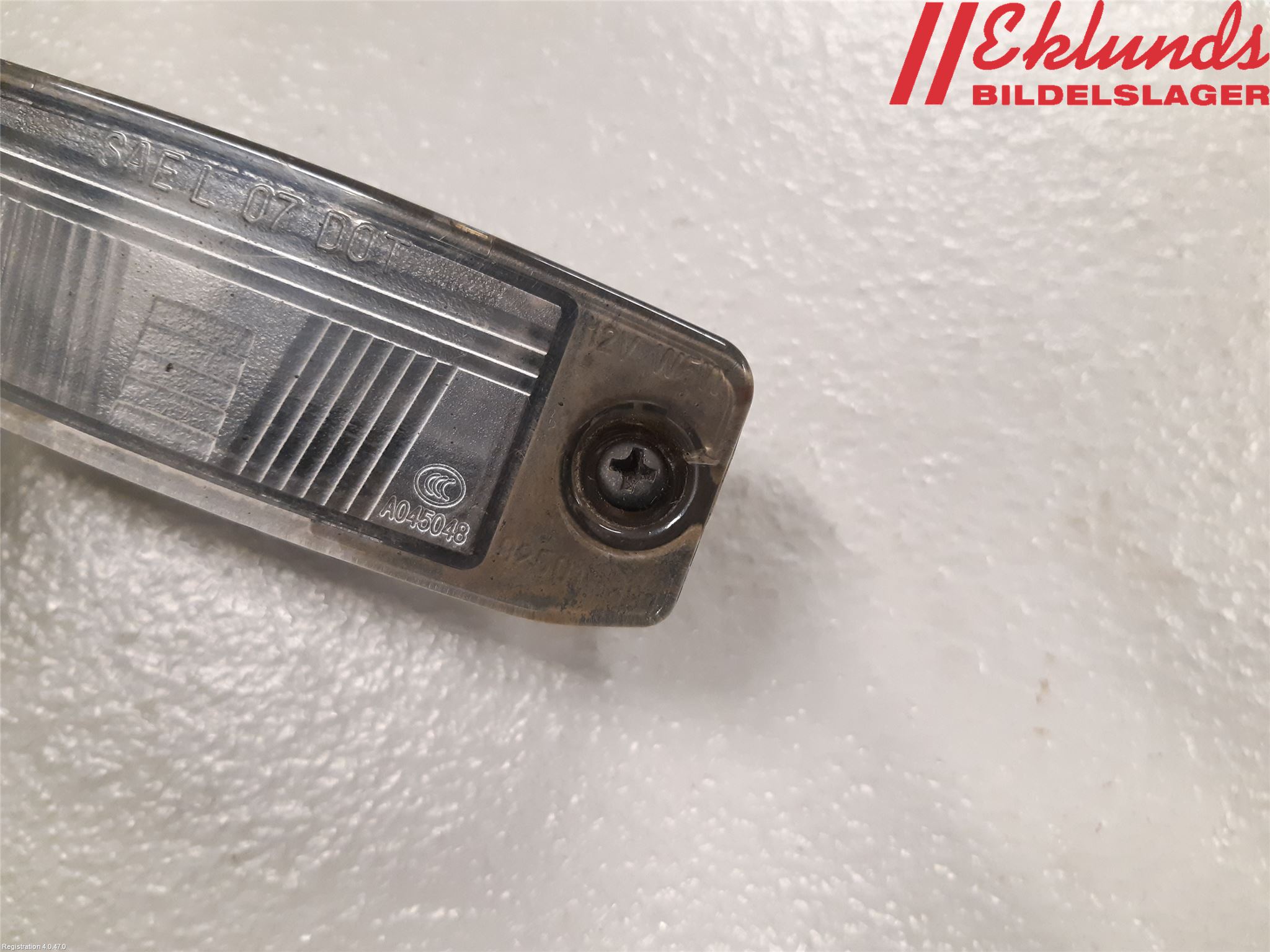 Hyundai i40 08-15 Skylt Belysning