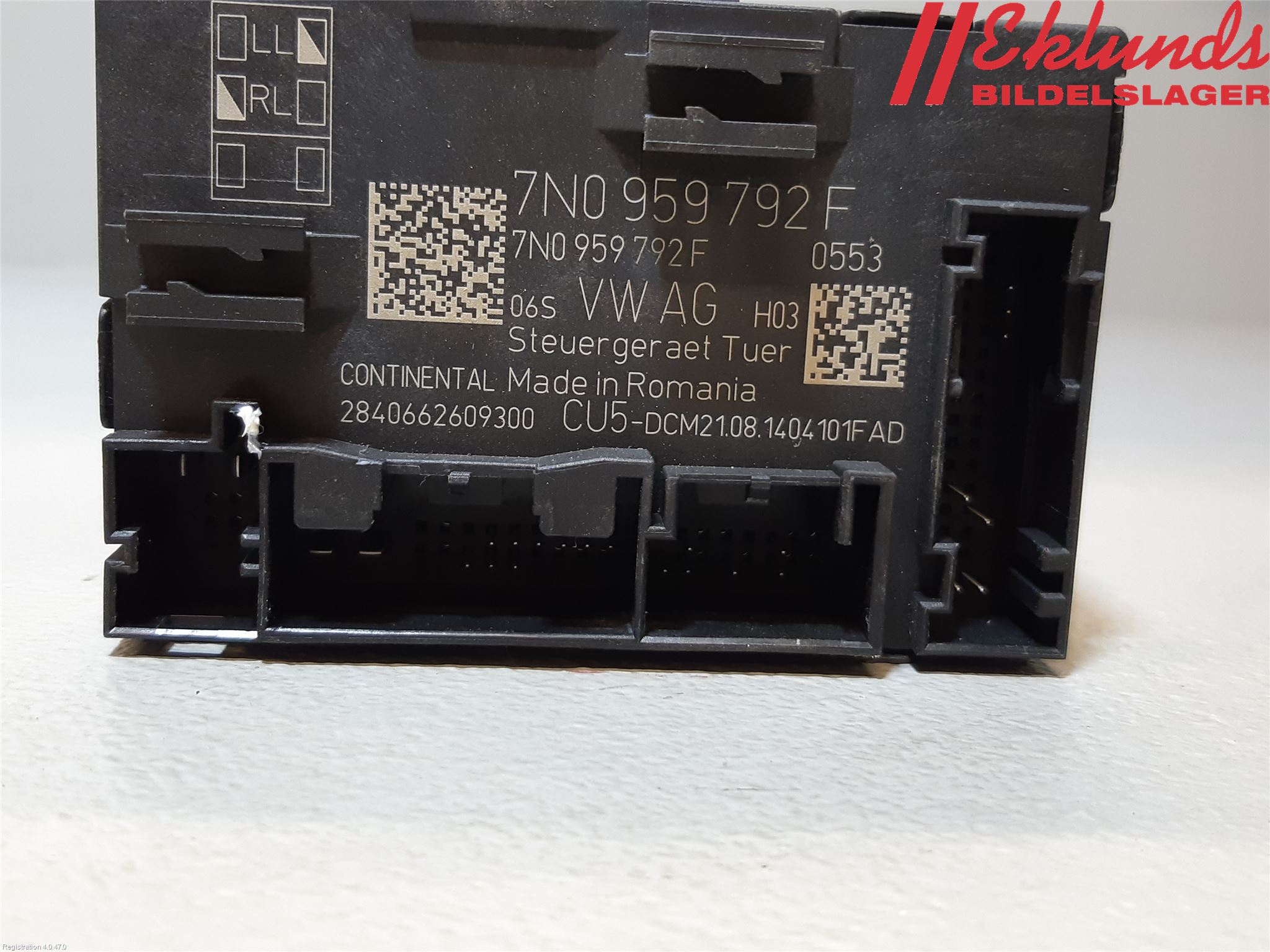 Volkswagen VW SHARAN 11- Styrenhet Dörr