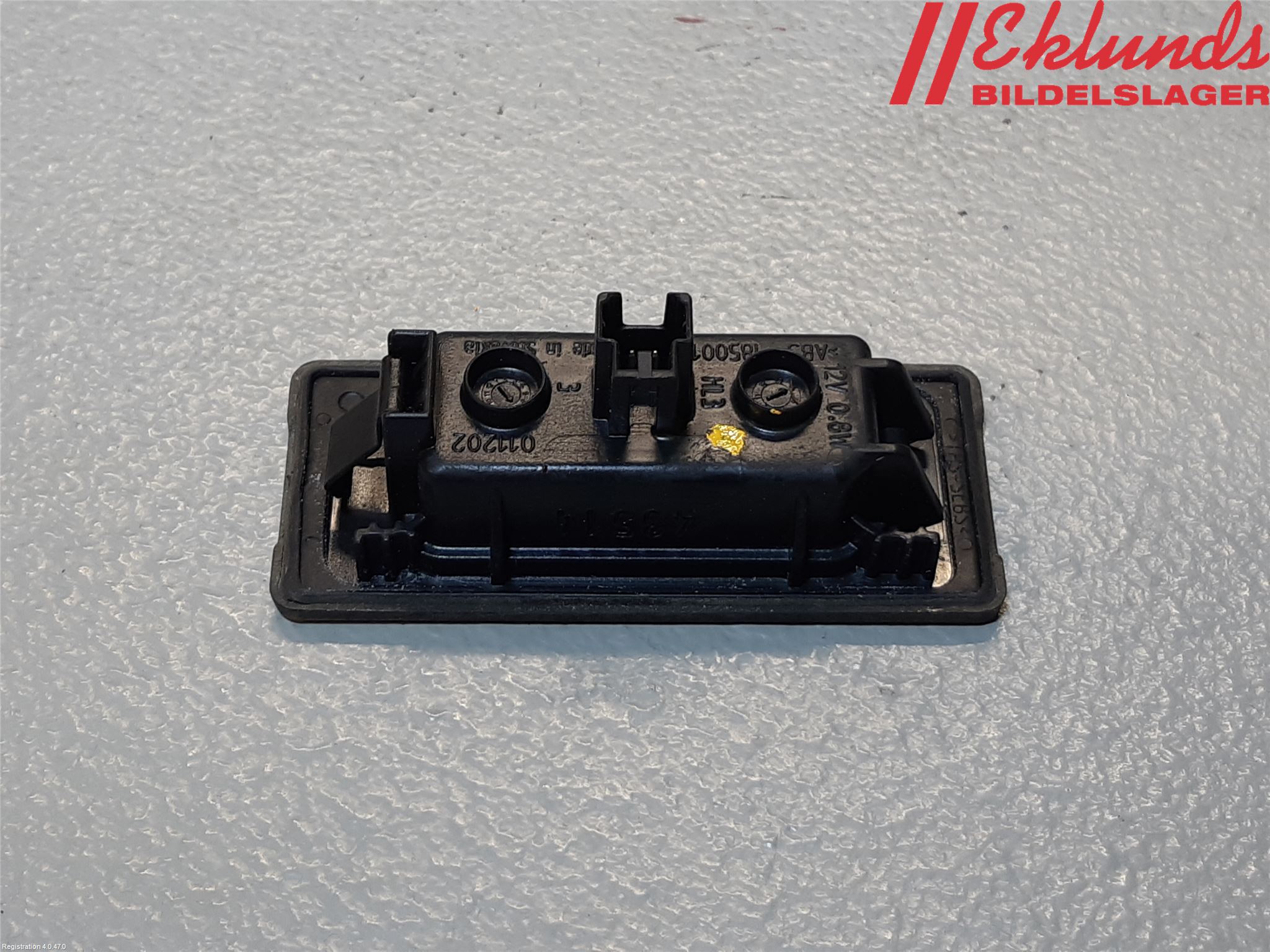 Volkswagen VW SHARAN 11- Skylt Belysning