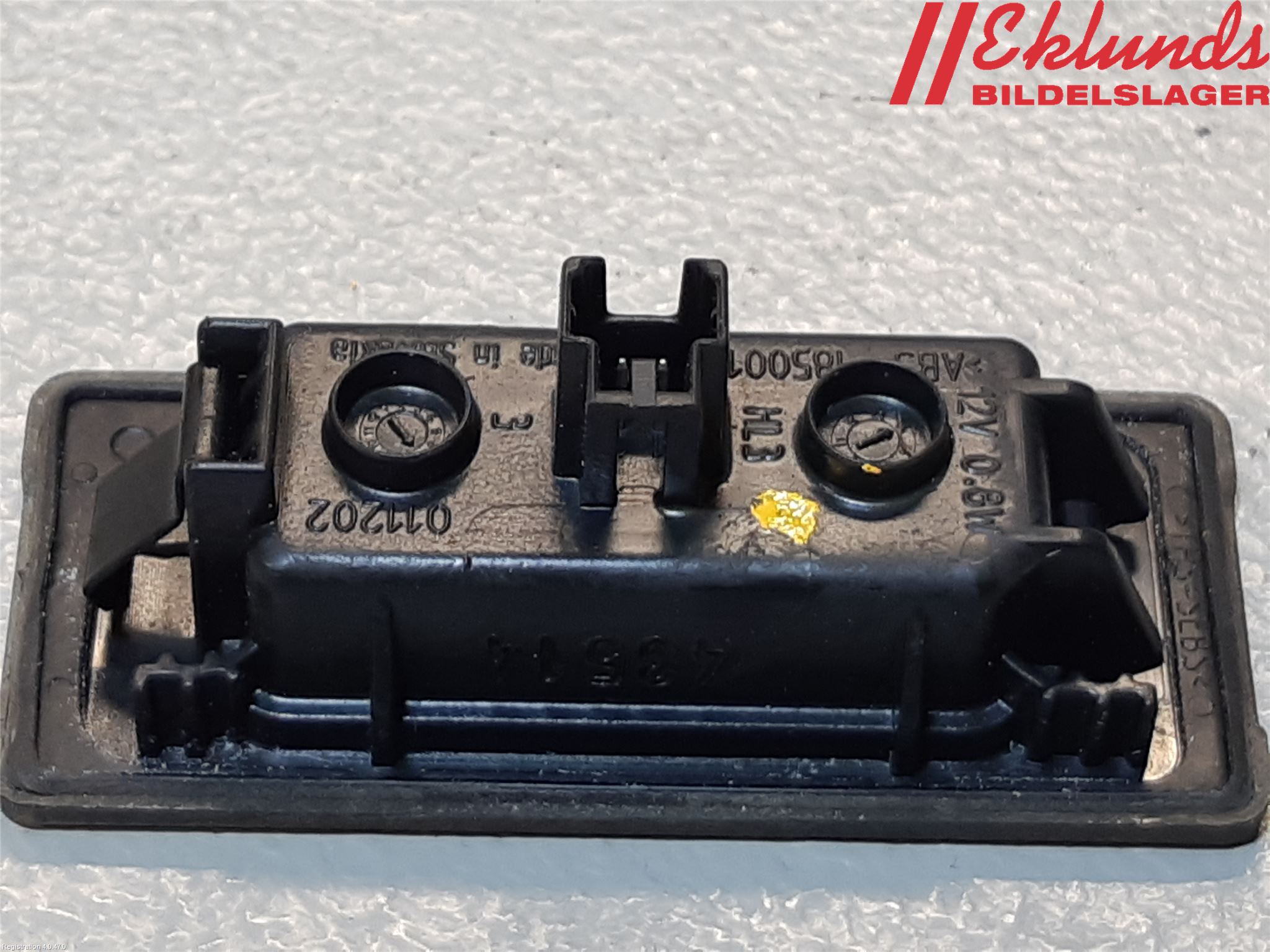 Volkswagen VW SHARAN 11- Skylt Belysning