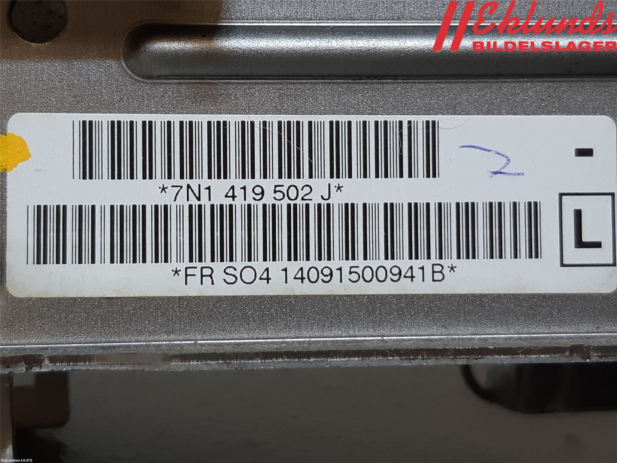 Volkswagen VW SHARAN 11- Rattaxelagg Justerbart