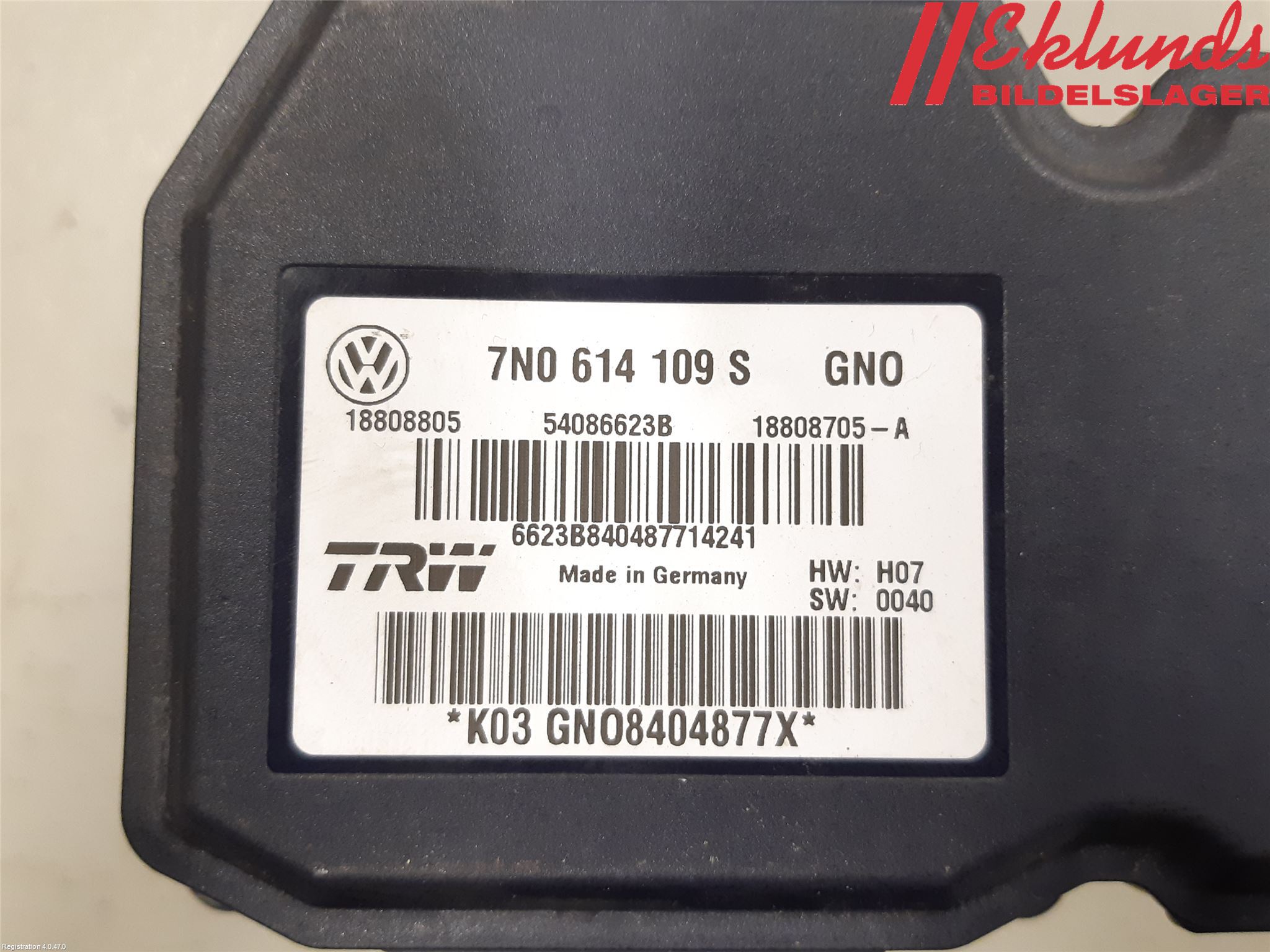 Volkswagen VW SHARAN 11- Abs Hydraulaggregat