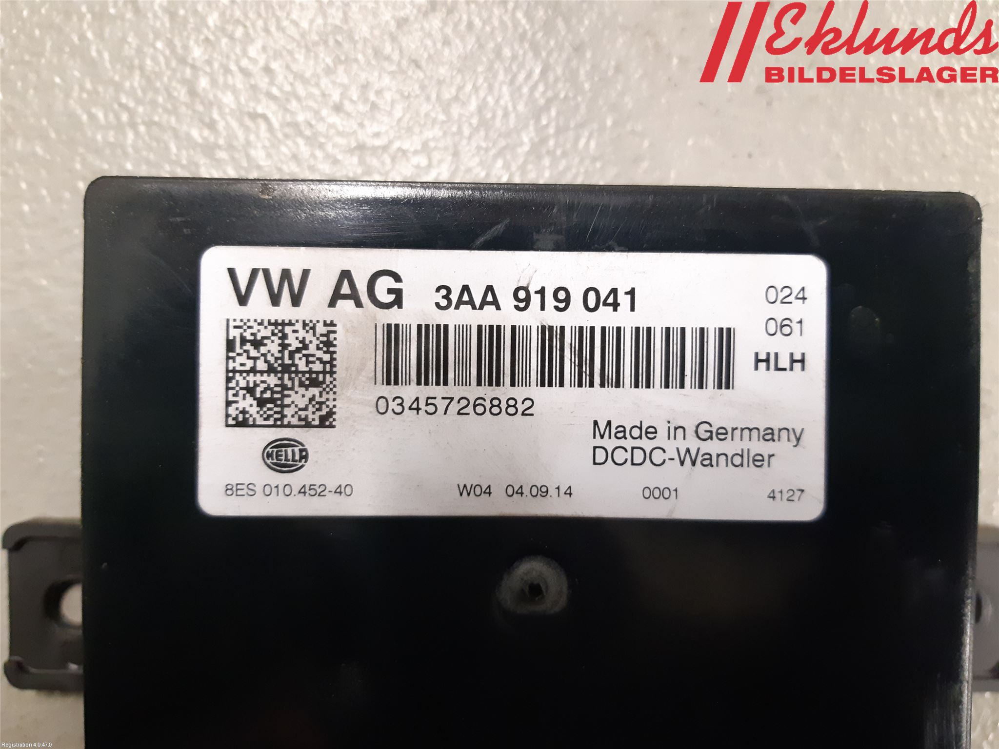 Volkswagen VW SHARAN 11- Styrenhet Övrigt