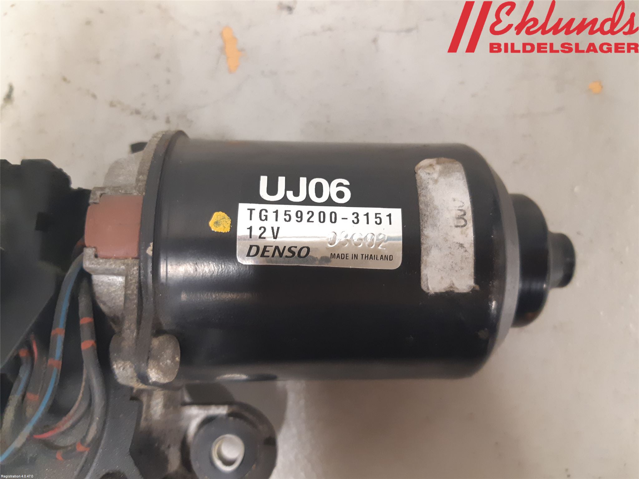 Ford RANGER EU/USA 83-06 Torkarmotor Vindruta