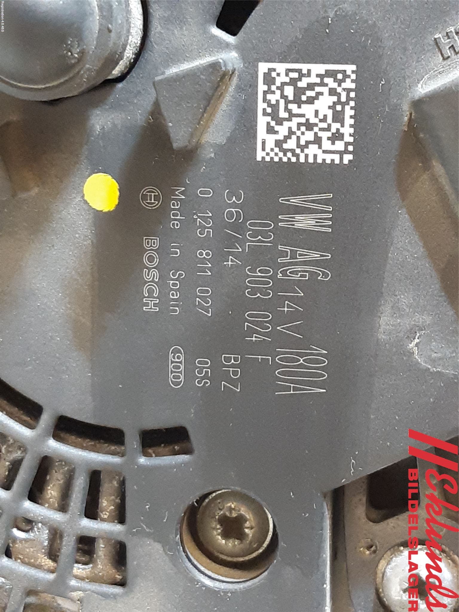 Volkswagen VW SHARAN 11- Generator