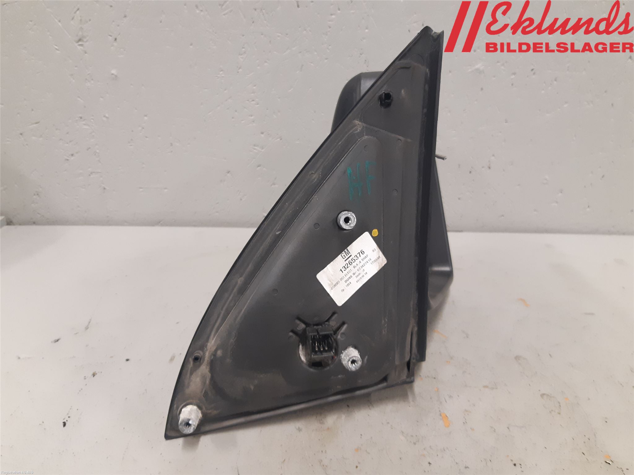 Opel COMBO 02-12 Spegel Yttre El Hö