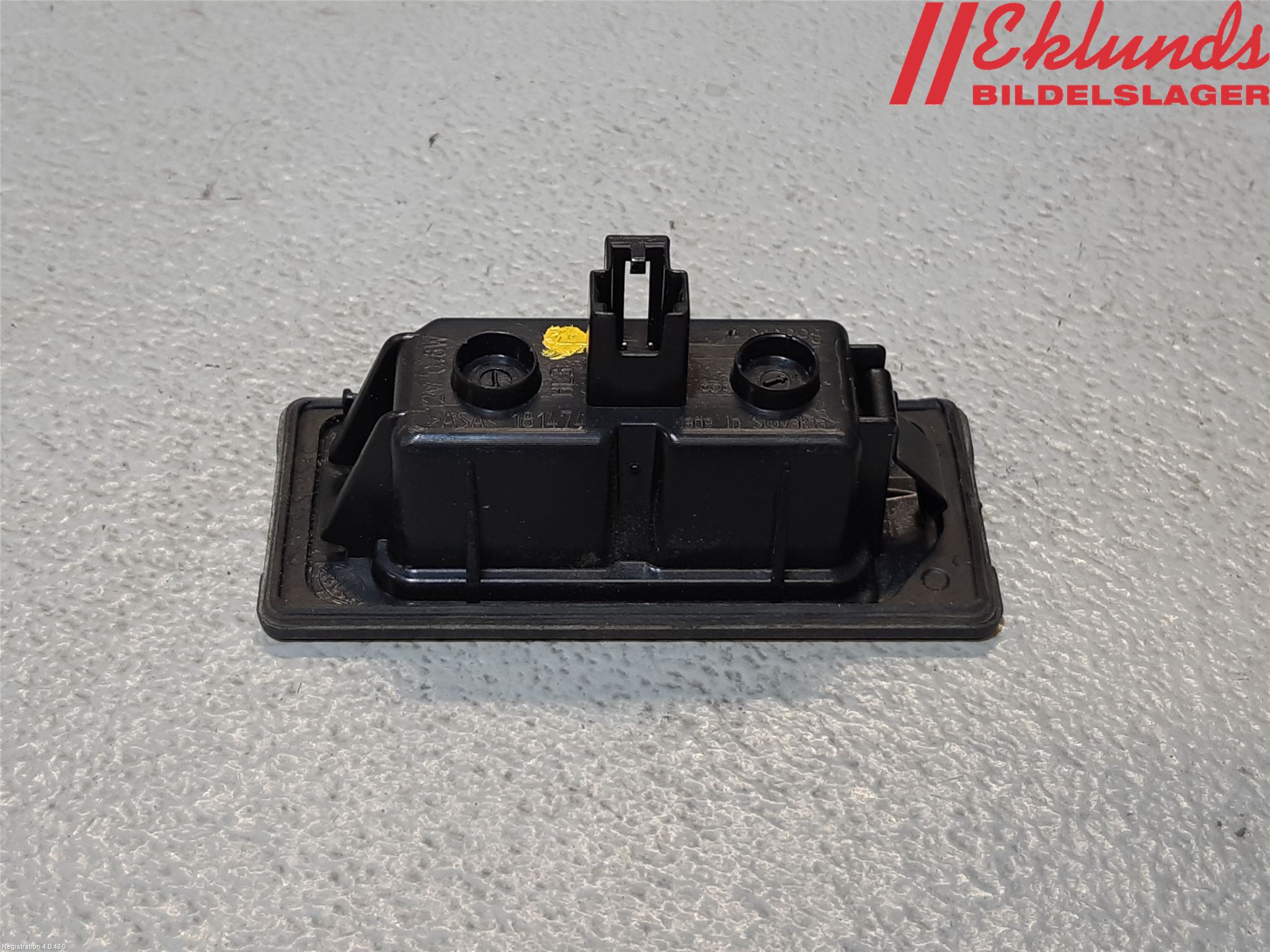 Audi A4 12-15 Skylt Belysning