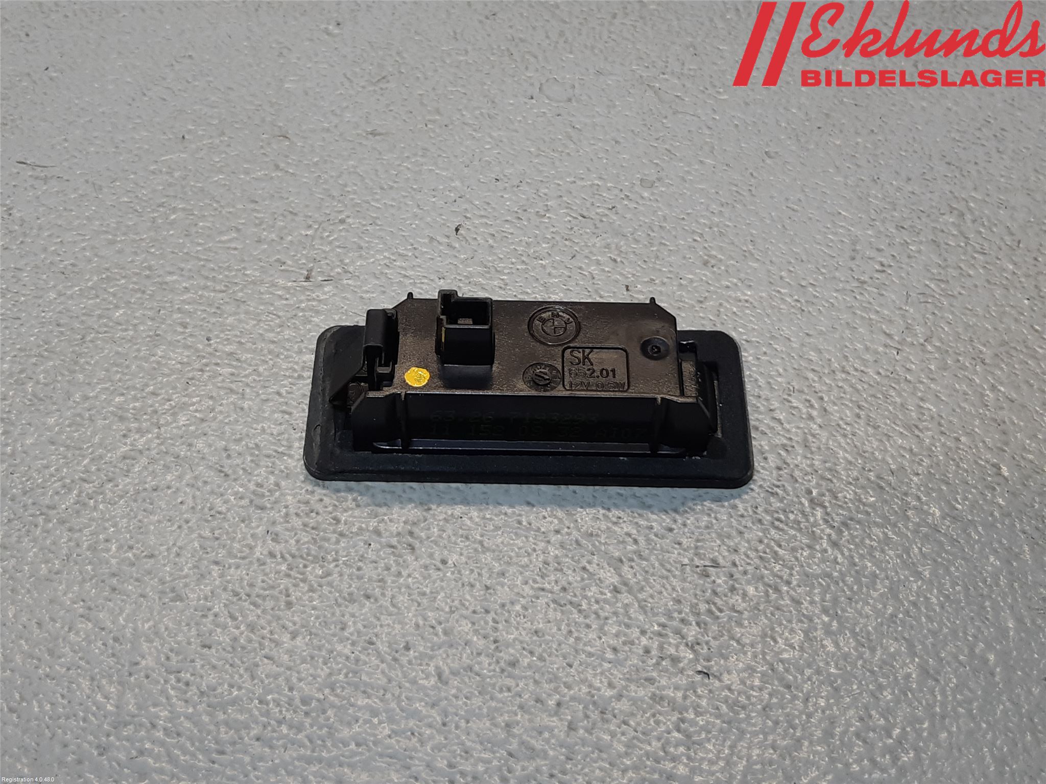 BMW 5 F10/F11/F18 09-17 Skylt Belysning