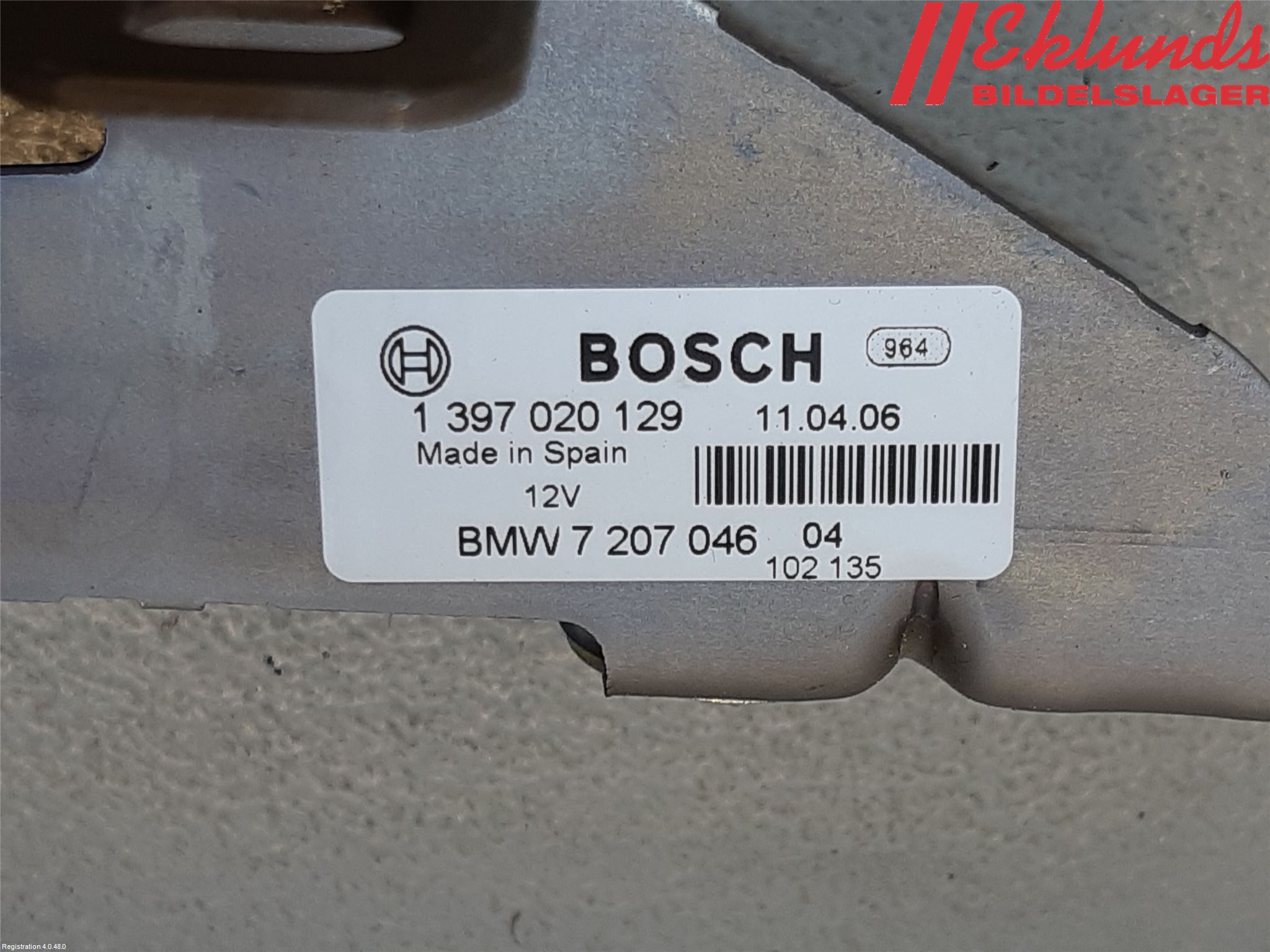 BMW 5 F10/F11/F18 09-17 Låskista Baklucka