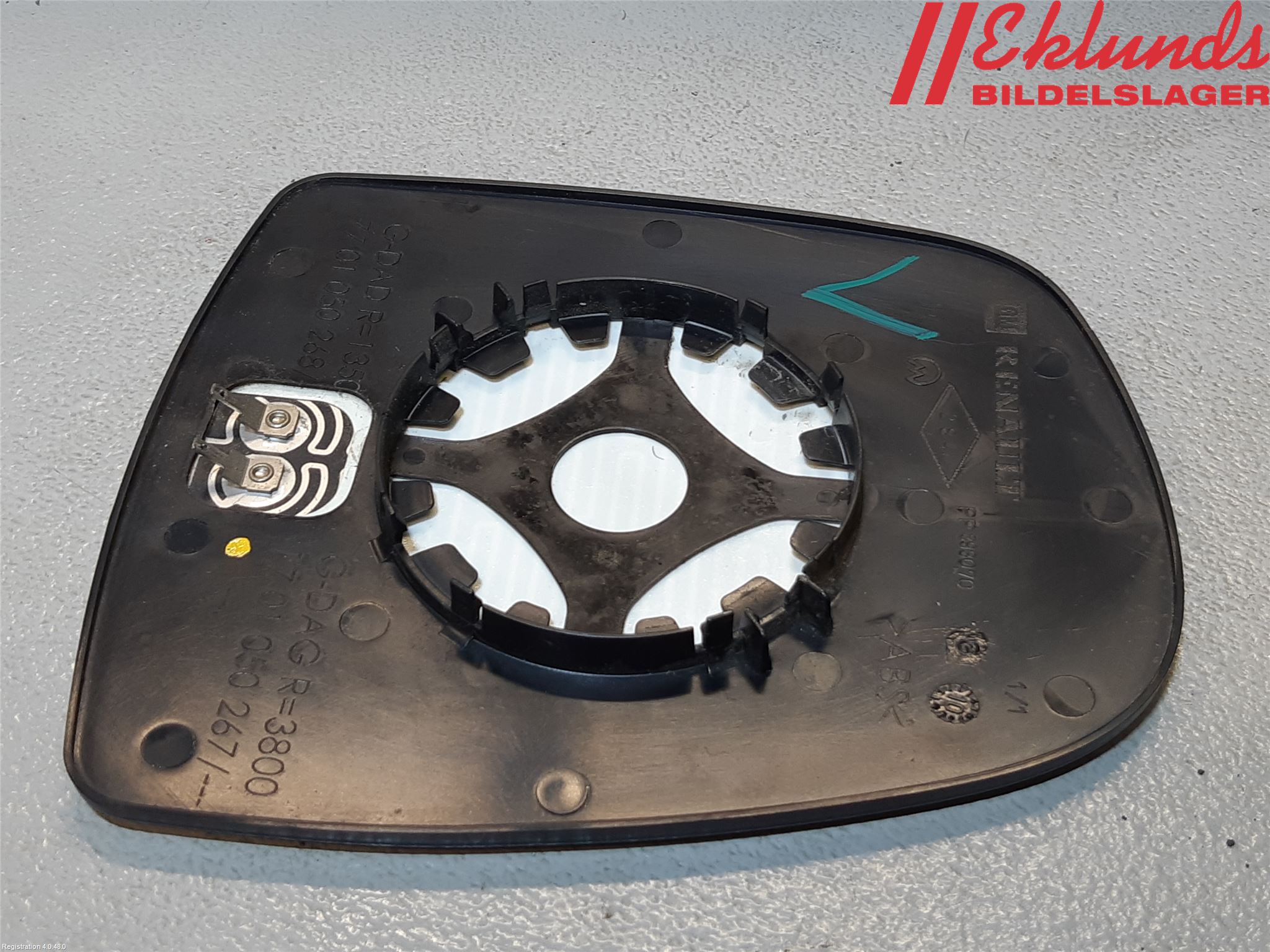 Nissan PRIMASTAR Spegelglas Vä