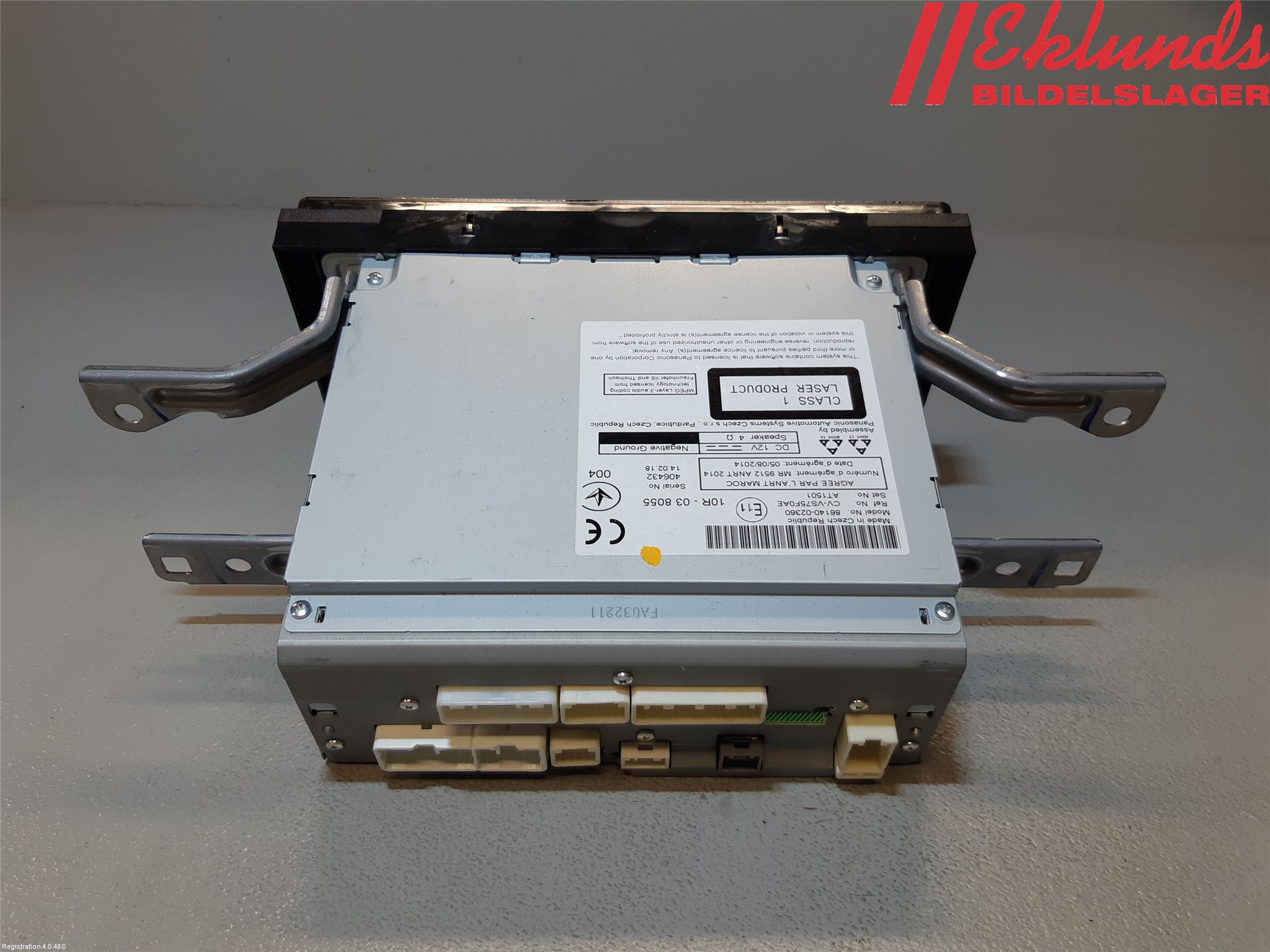 Toyota AURIS 13-19 Cd Radio - Multimediapanel