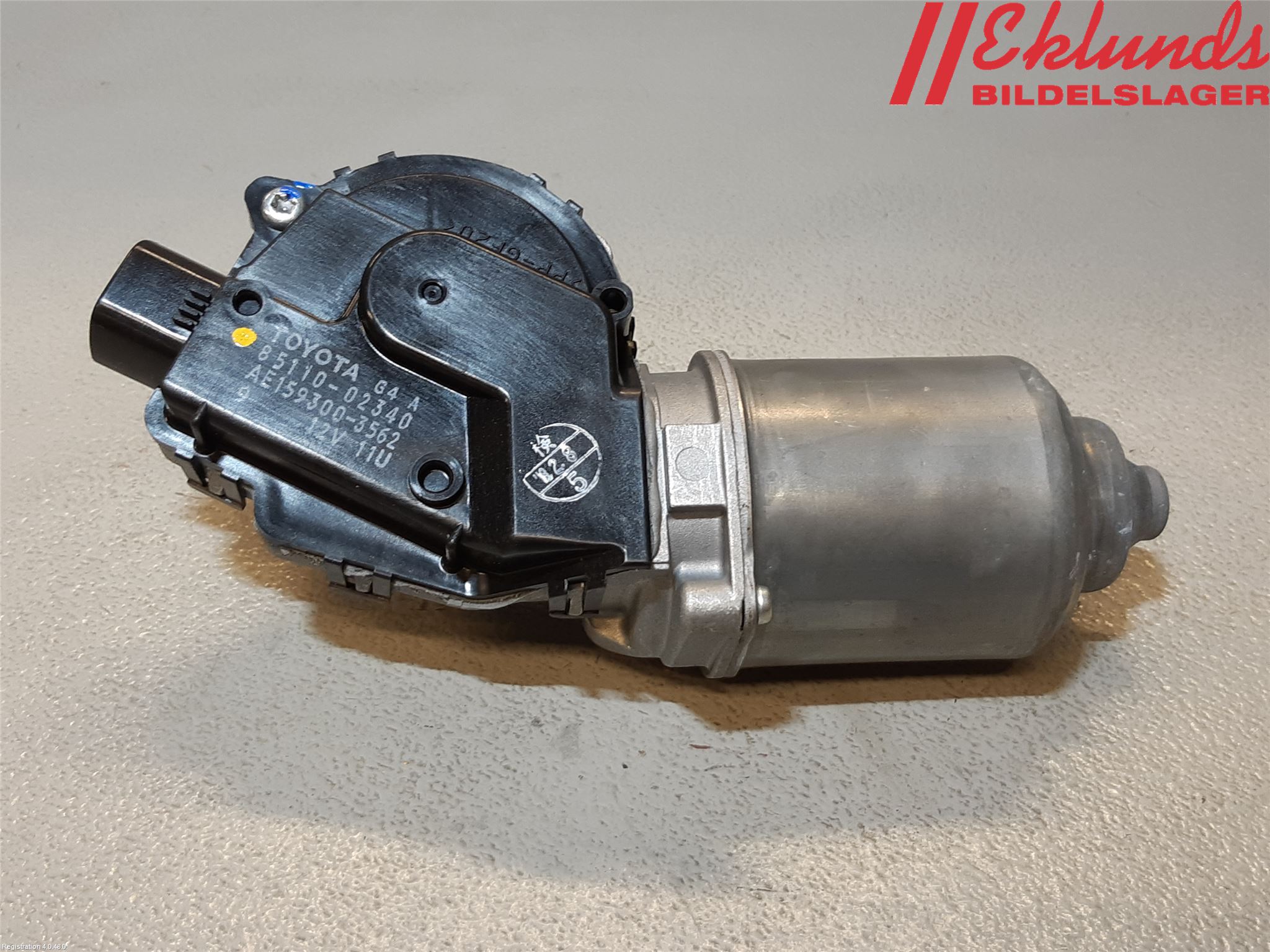 Toyota AURIS 13-19 Torkarmotor Vindruta