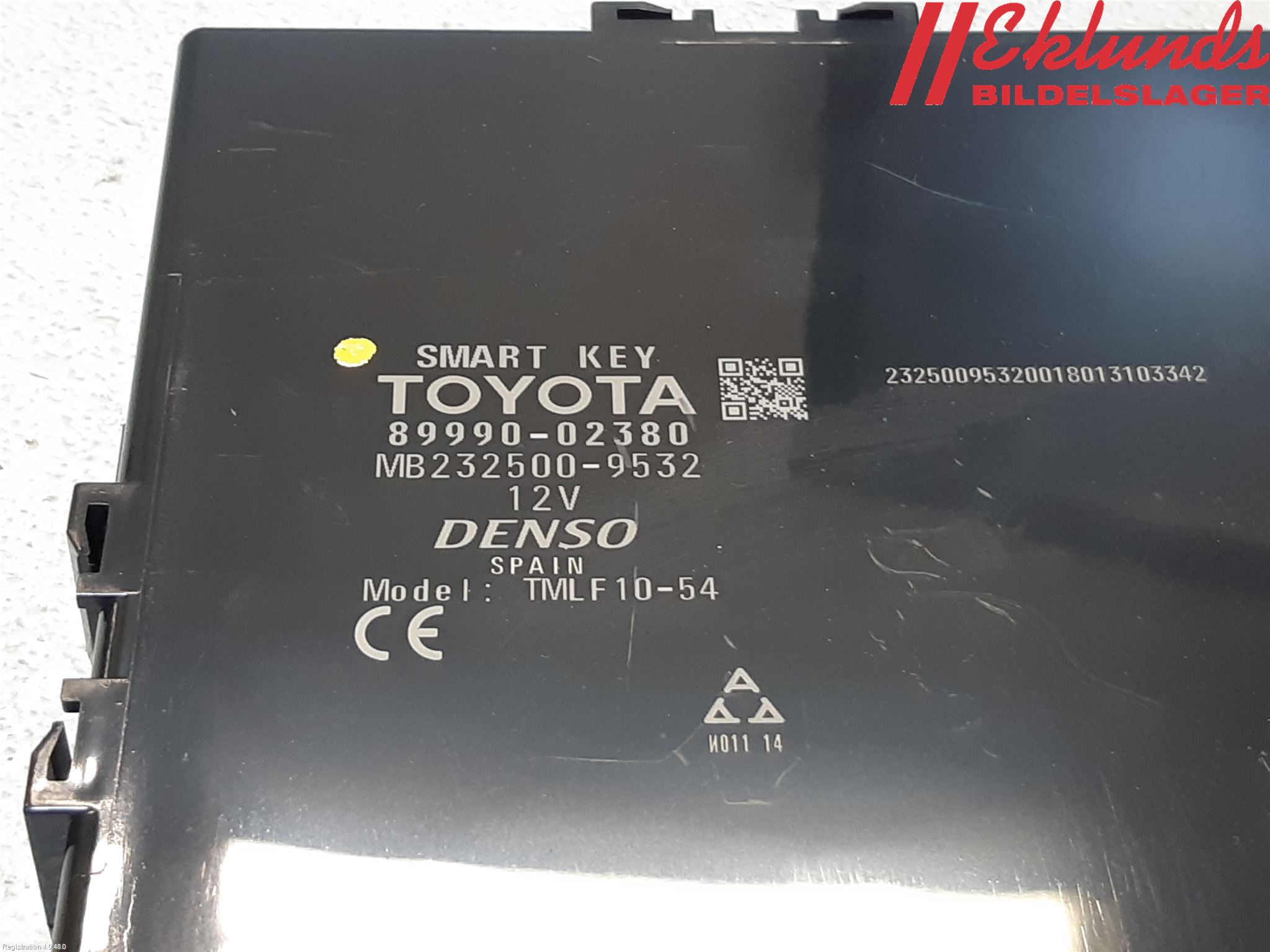 Toyota AURIS 13-19 Styrenhet Centrallås