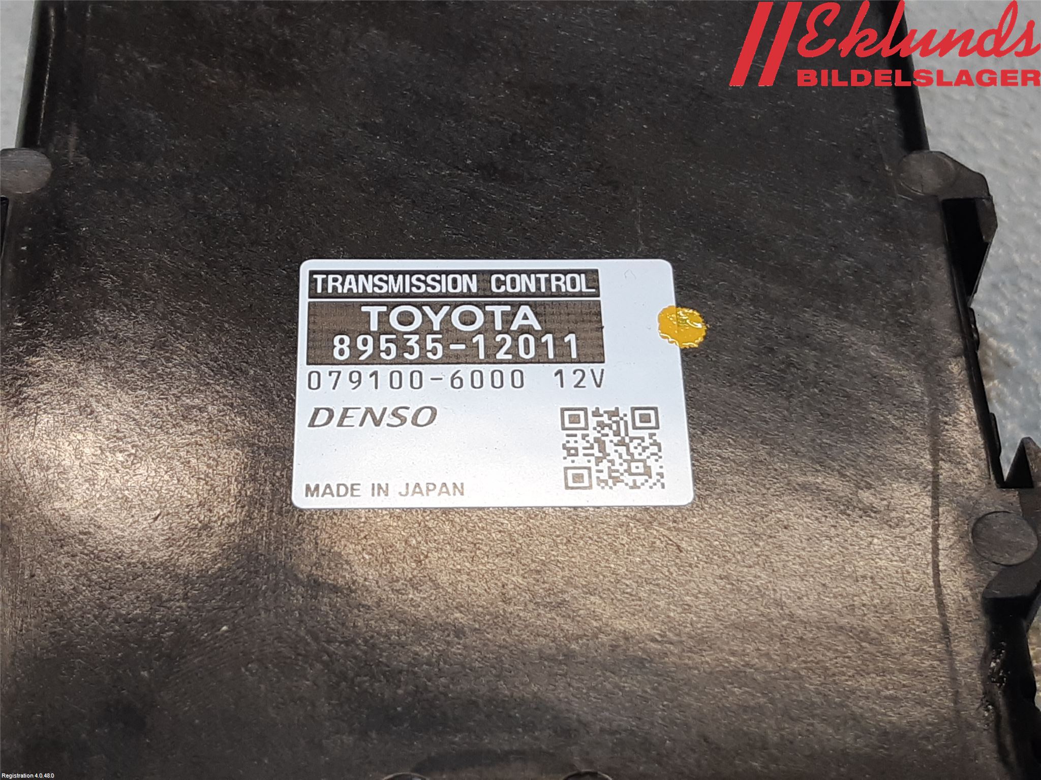 Toyota AURIS 13-19 Styrenhet Växellåda