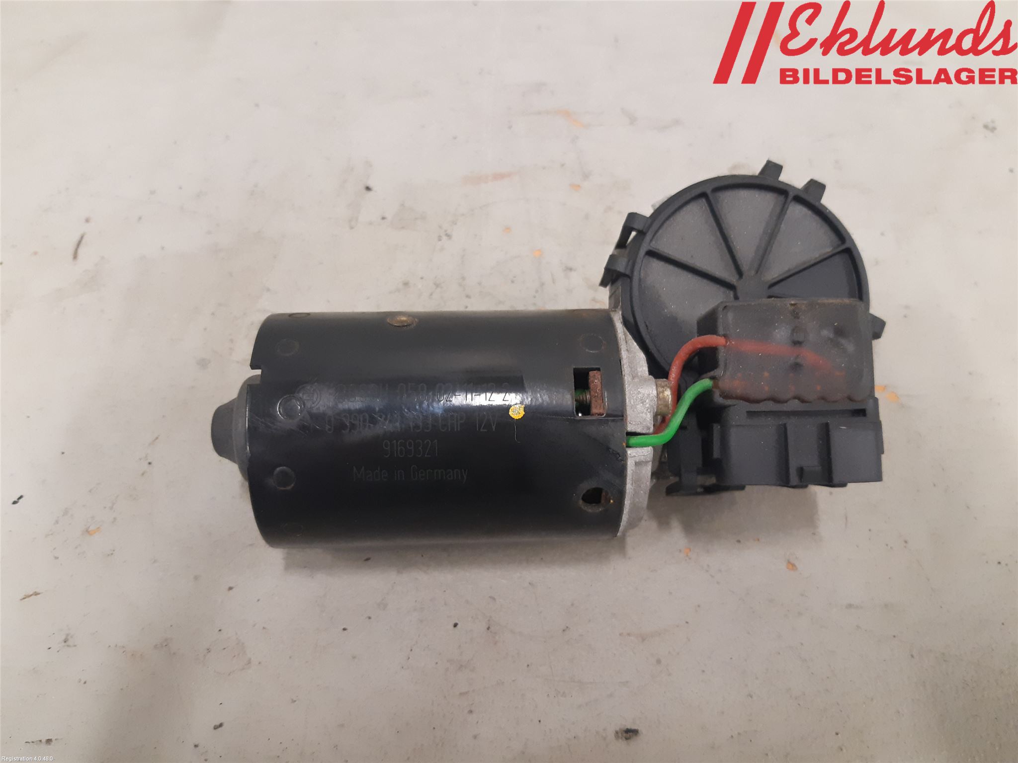 Volvo C70 98-05 Torkarmotor Vindruta