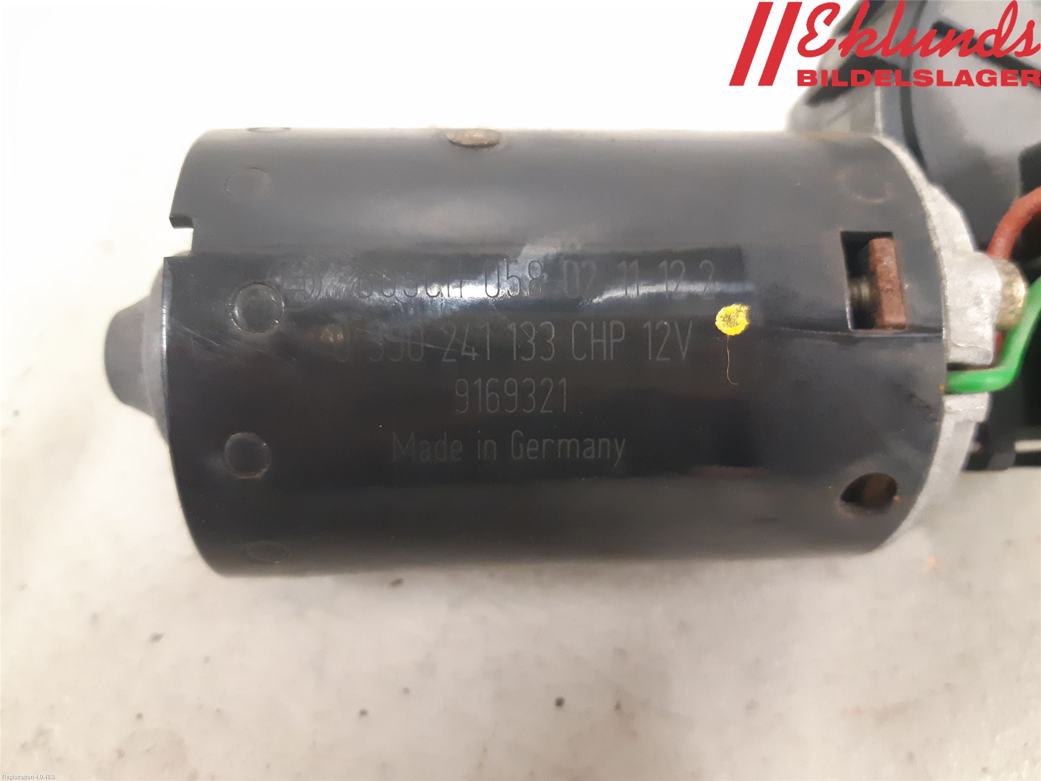 Volvo C70 98-05 Torkarmotor Vindruta