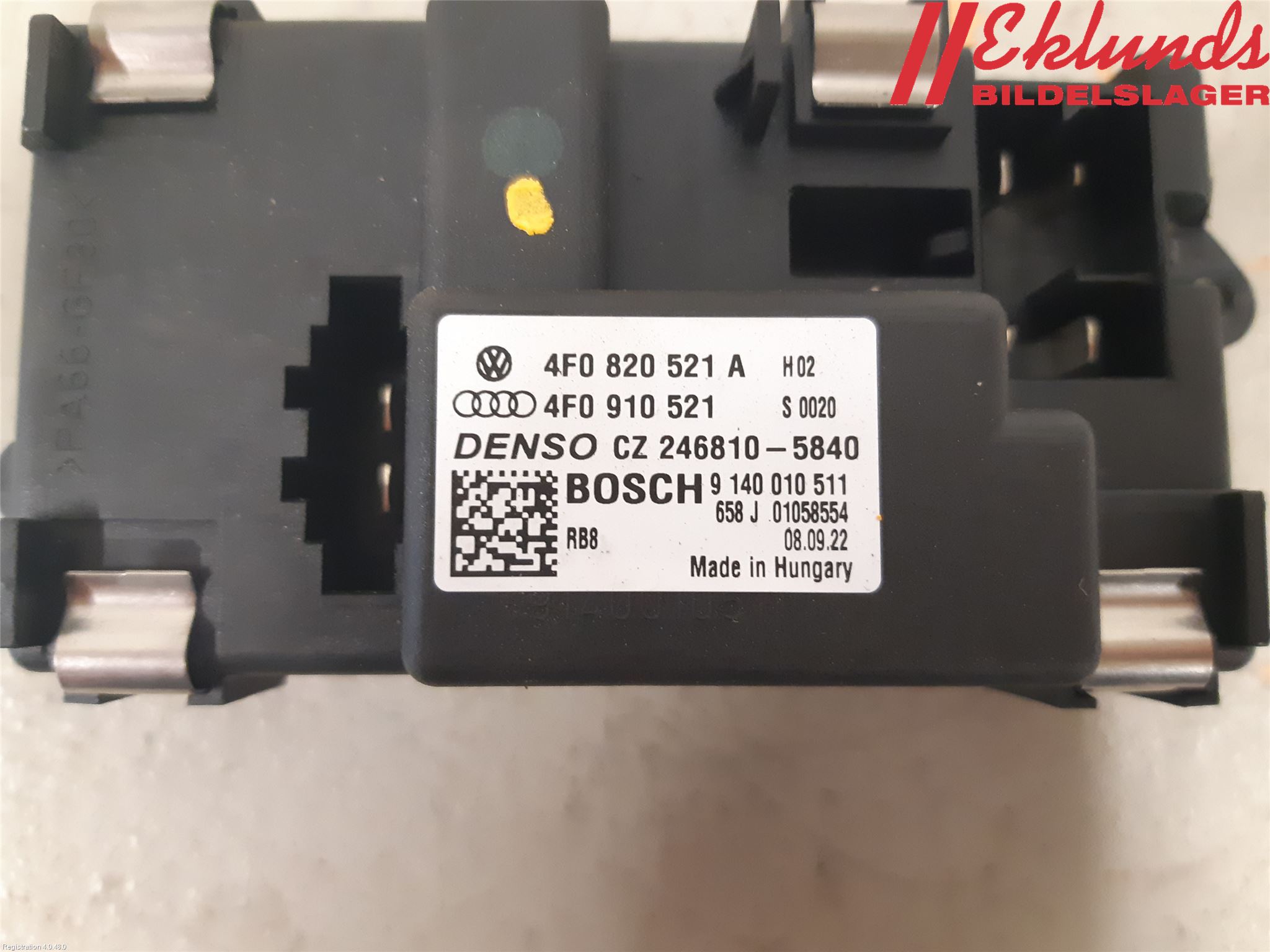 Audi A6/S6     05-11 Värmefläktsmotstånd