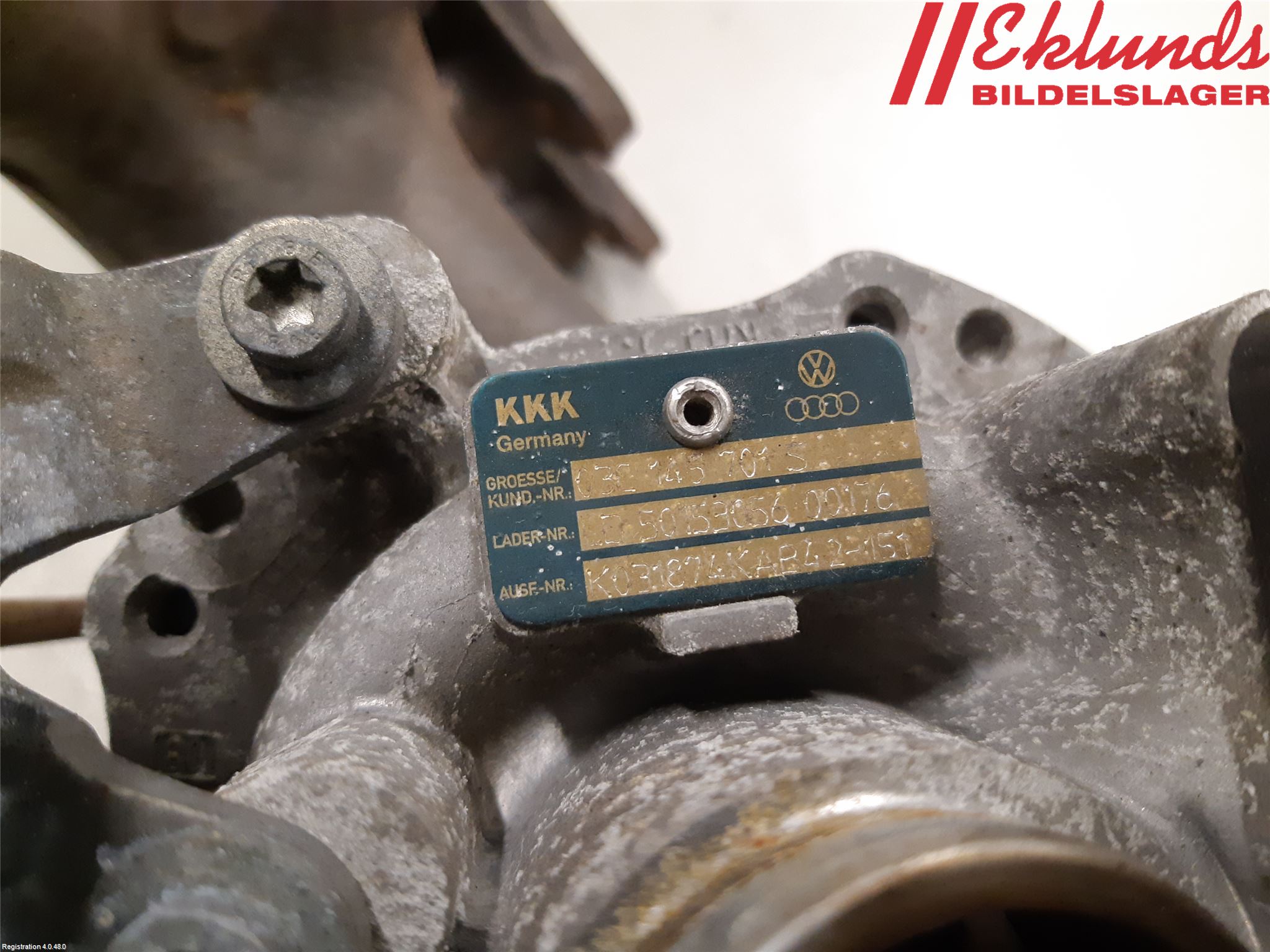 Volkswagen VW PASSAT 05-11 Turboaggregat