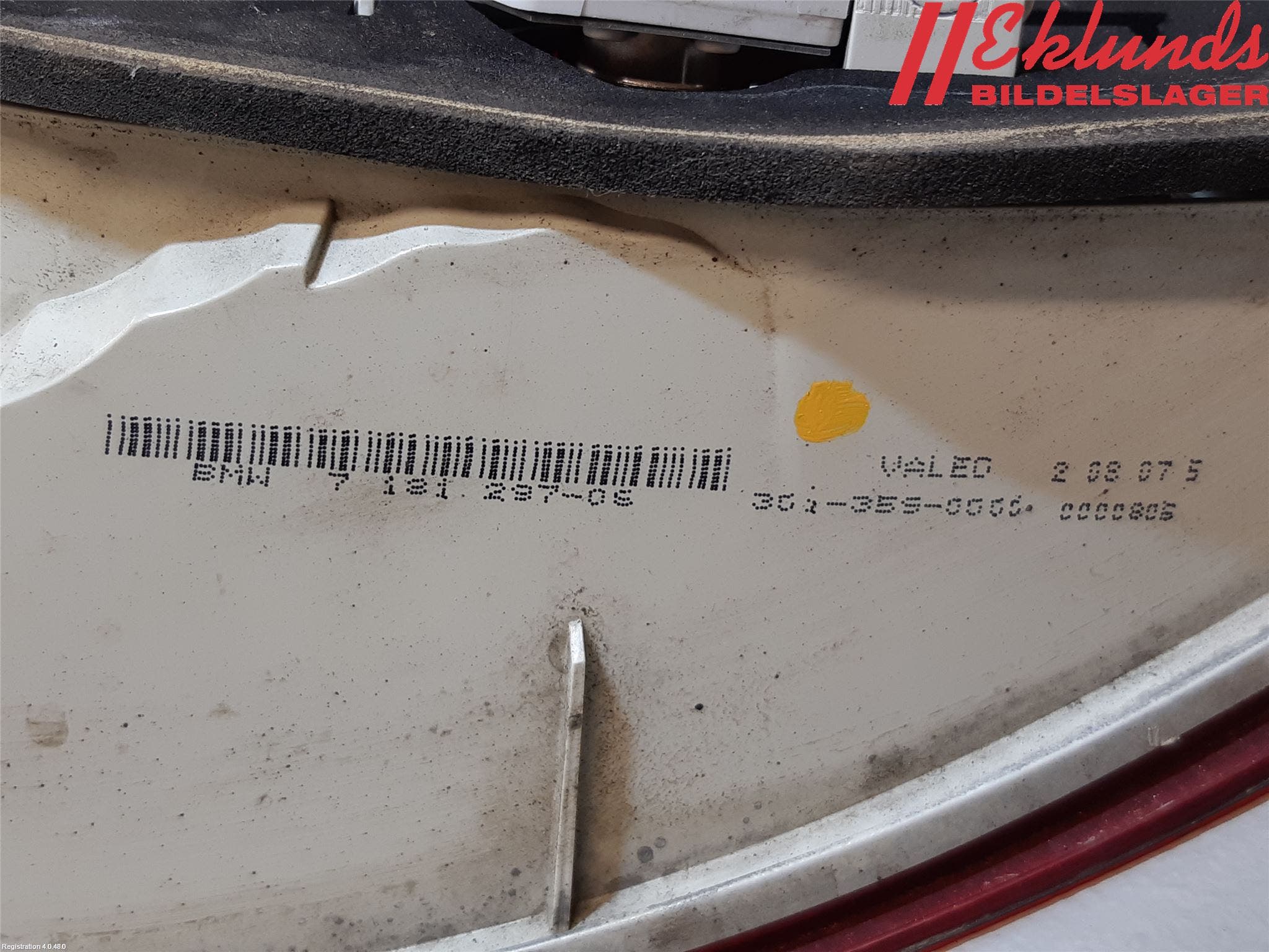 BMW 1 E87/81 5D/3D 03-11 Bakljus Vänster